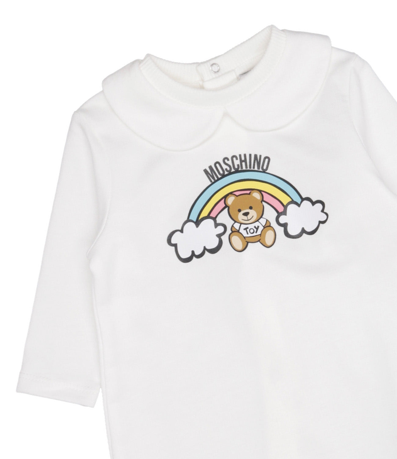 Moschino Baby | Set Tutina e Cappello Bianco