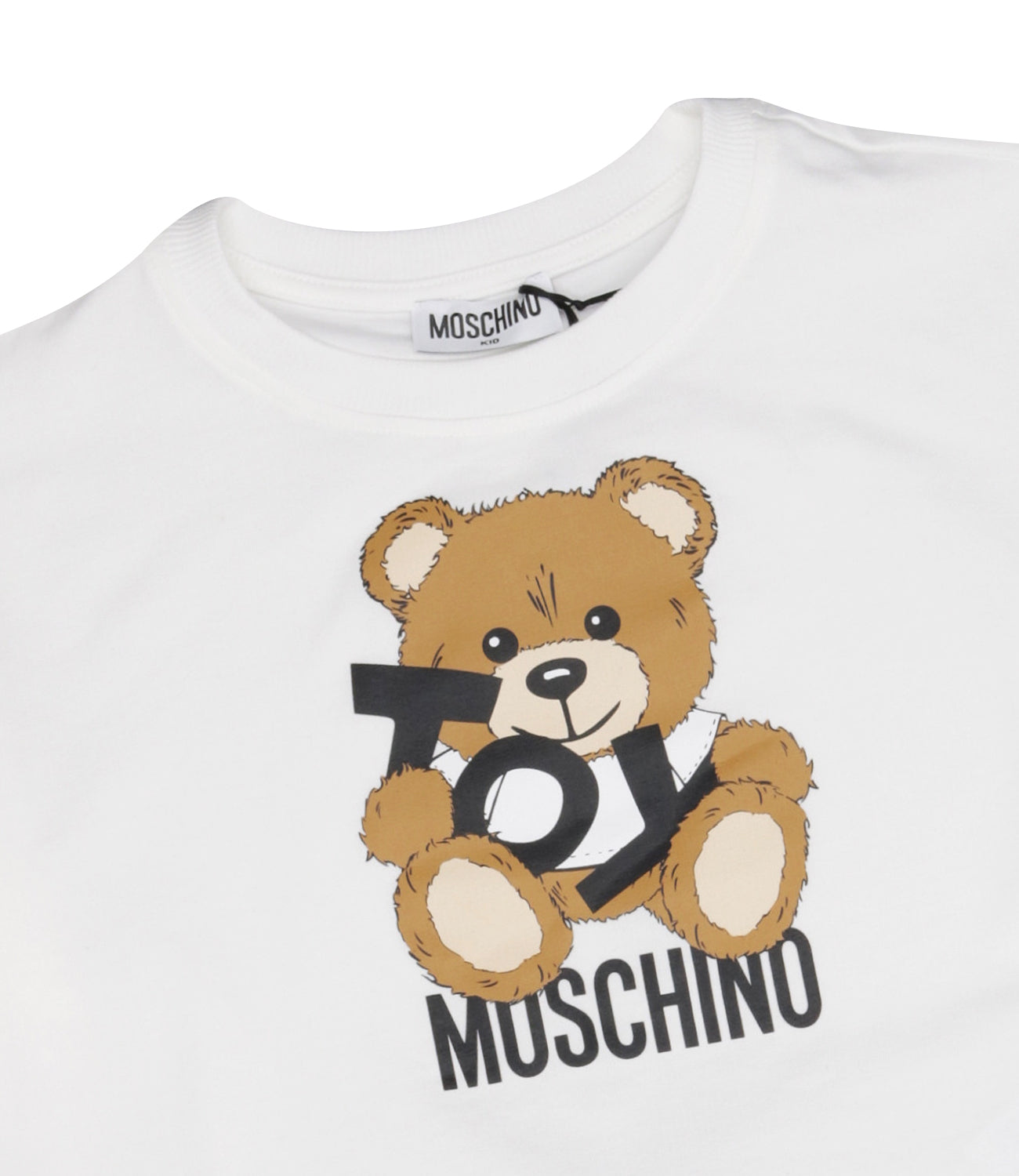 Moschino Kids | Black and White T-Shirt and Shorts Set
