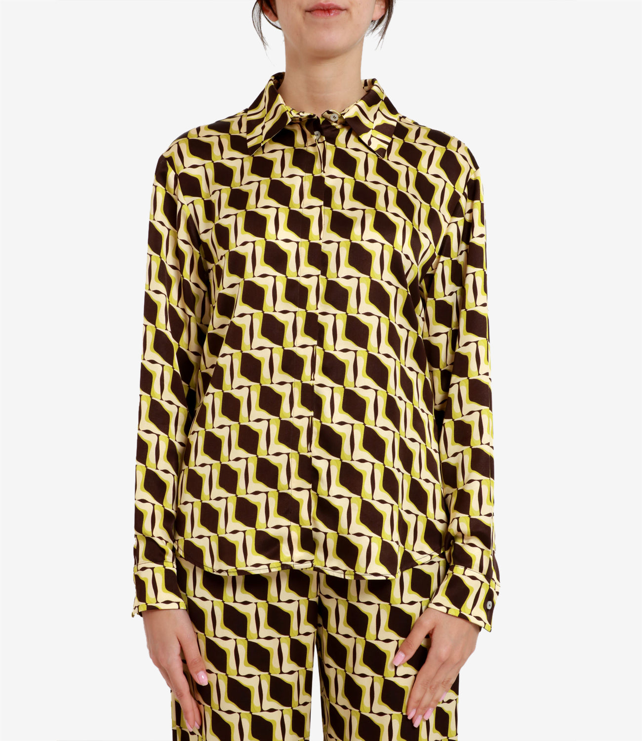 MSGM | Camicia Marrone scuro