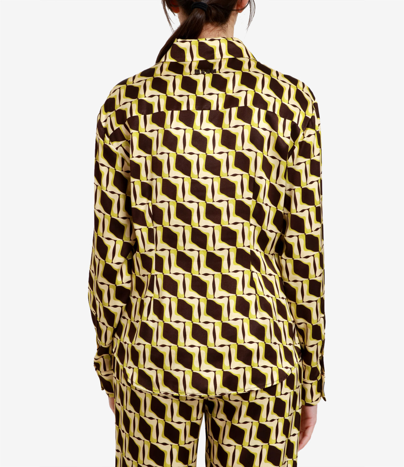 MSGM | Camicia Marrone scuro