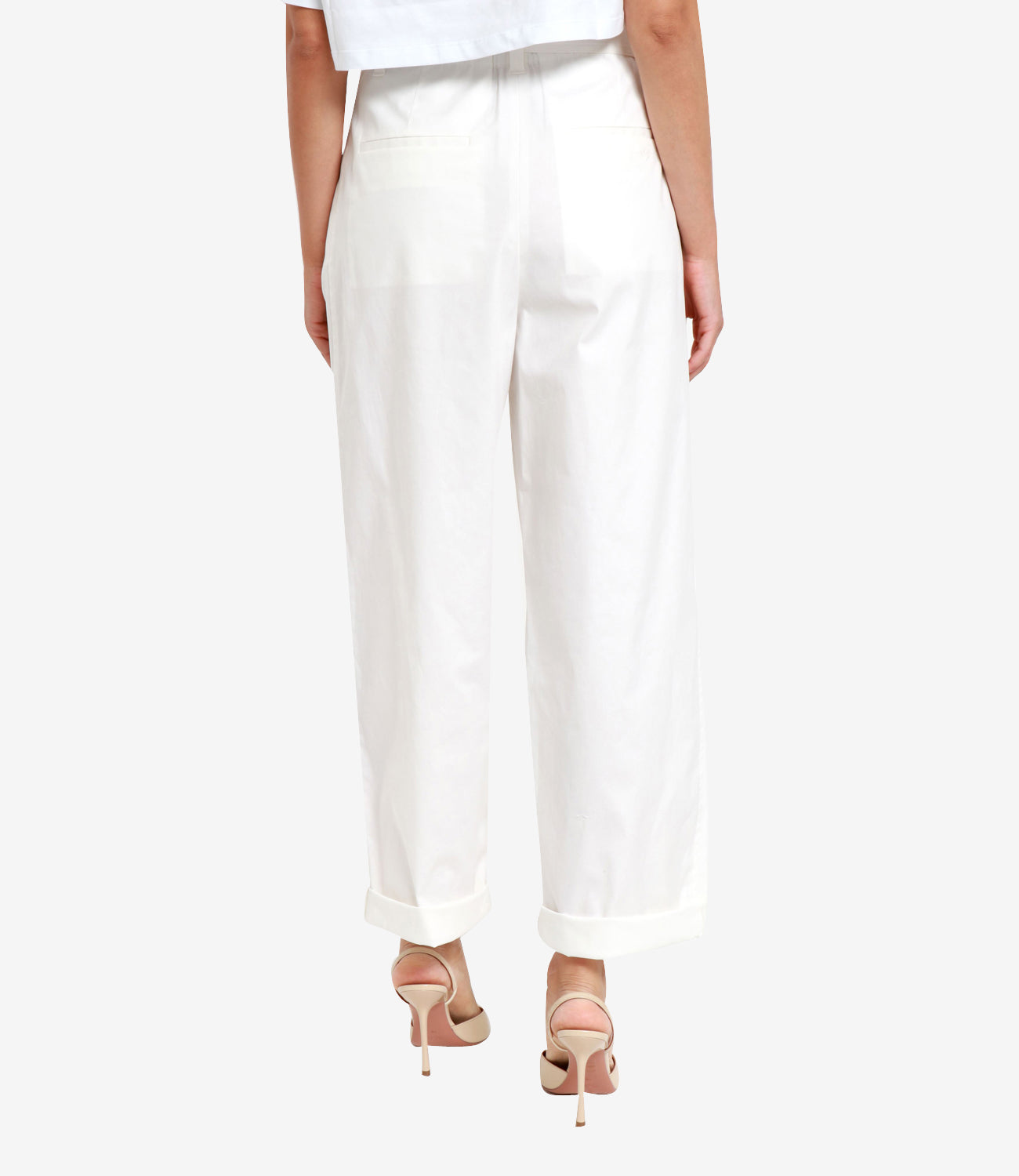 MSGM | Pantalone Bianco