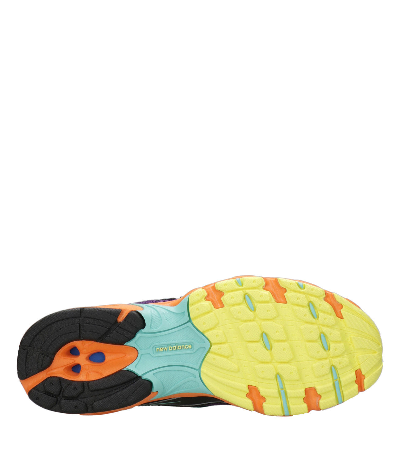 New Balance | Sneakers 740 Viola Giallo e Arancio