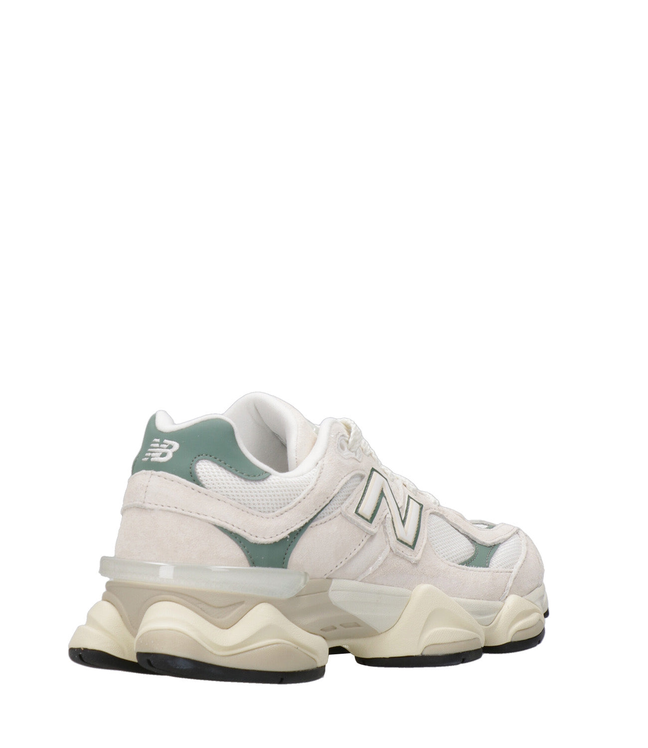 New Balance | Ivory and Military Green Sneakers 9060
