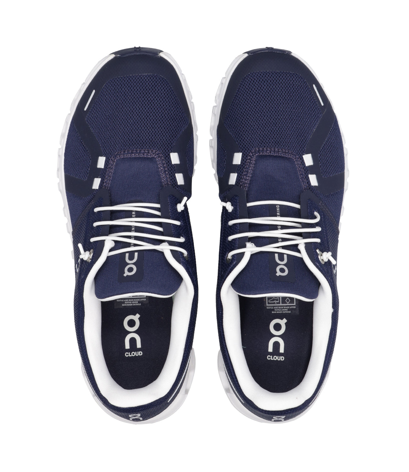 On | Sneakers Cloud 6 Night Blue and White