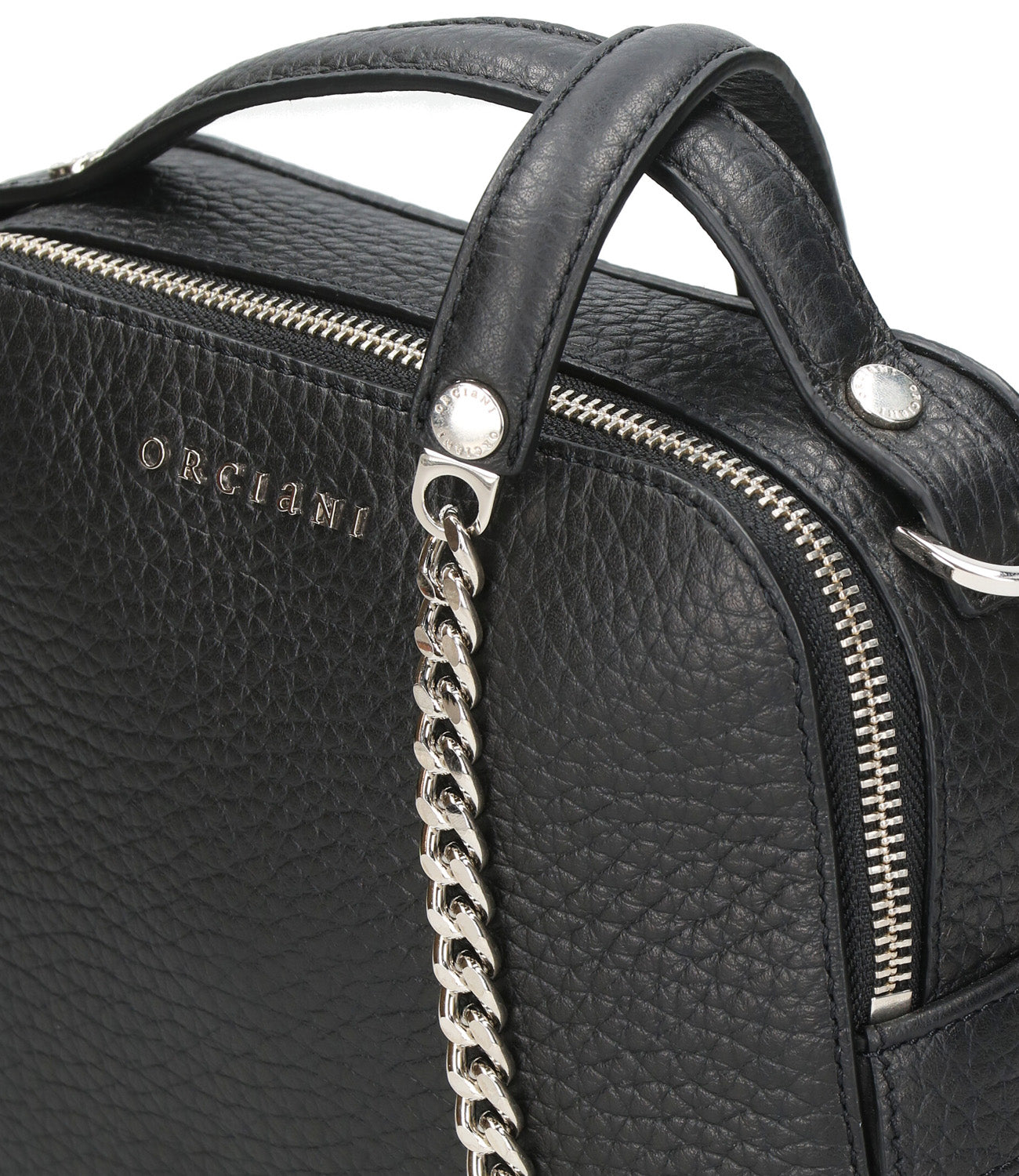 Orciani | Borsa Mini Bag Chéri Soft Nera