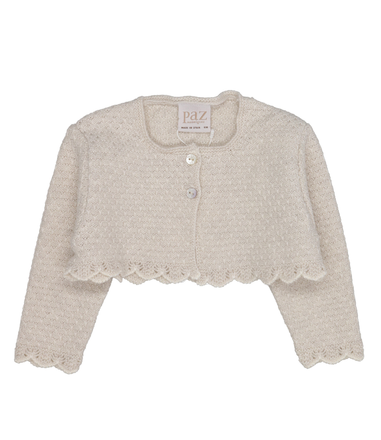 Paz Rodriguez | Natural Cardigan