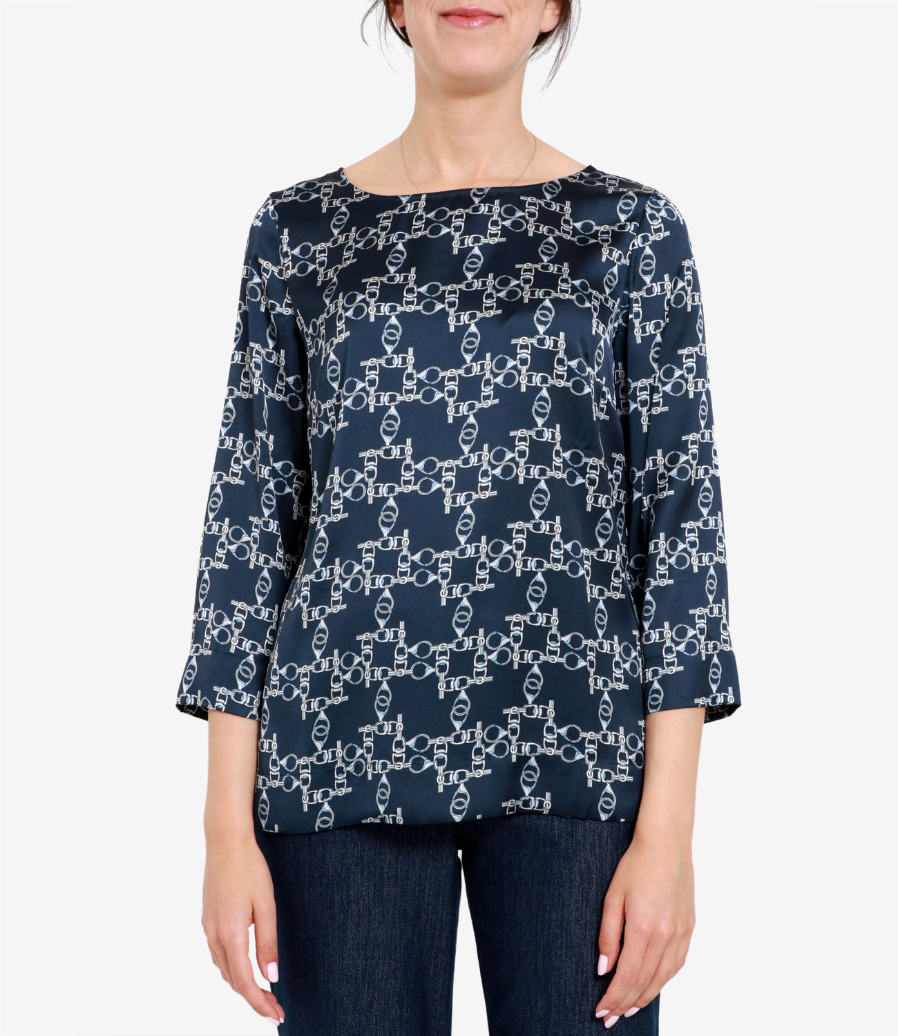 Pennyblack | Blusa Cigno Blu Navy