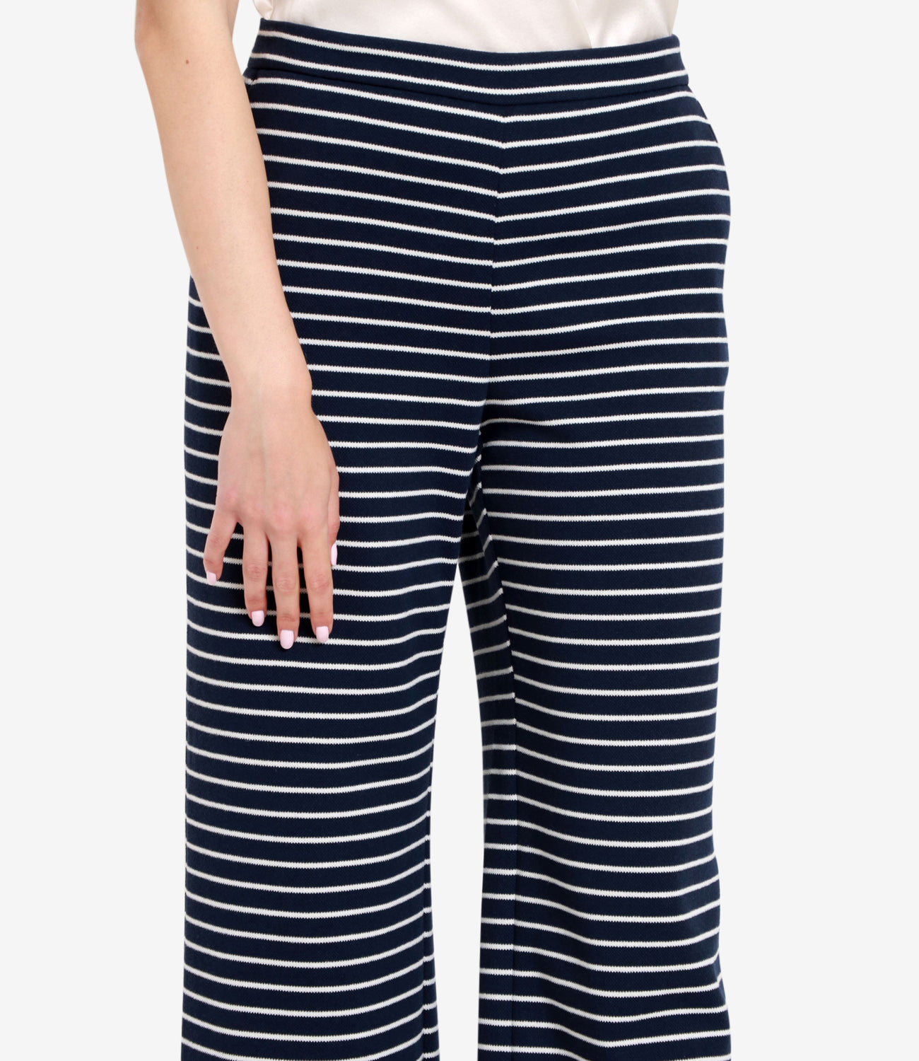 Pennyblack | Pantalone Calamo Blu navy e Bianco