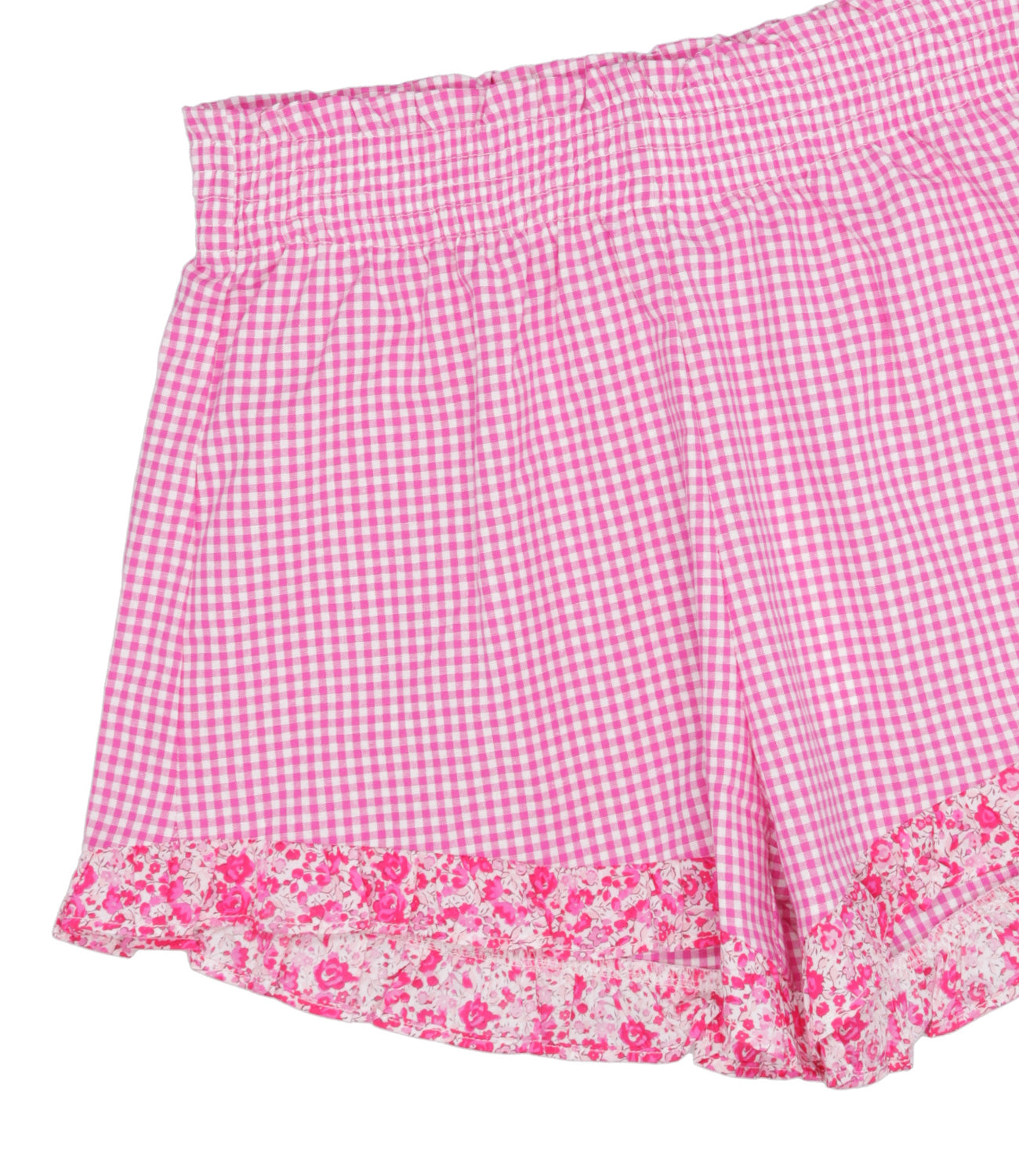 Pesciolino Rosso Kids Beachwear | Shorts Bianco e Rosa