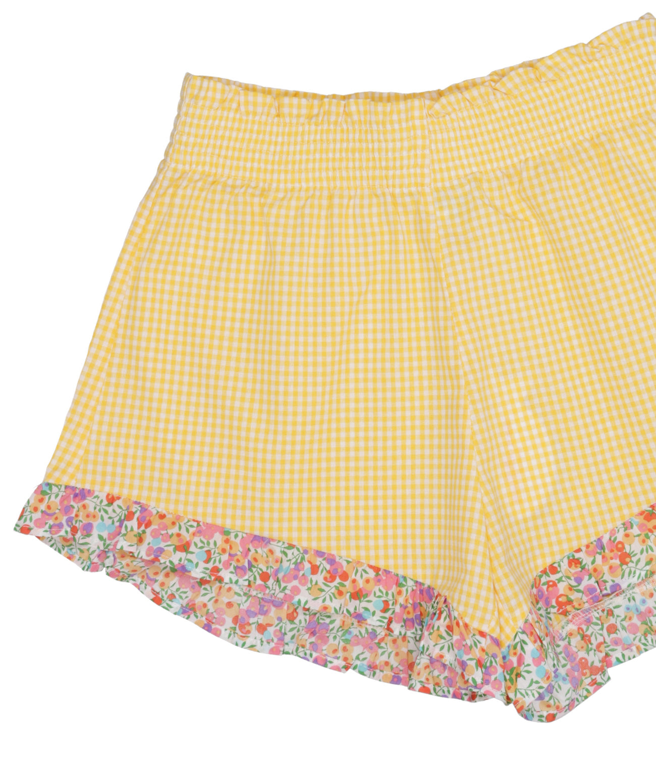 Pesciolino Rosso Kids Beachwear | Shorts Bianco e Giallo