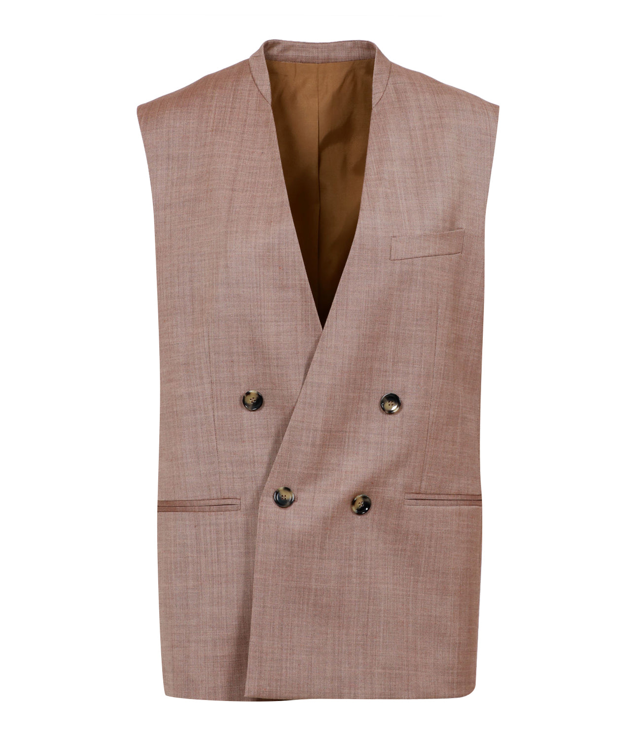 Philosophy di Lorenzo Serafini | Gilet Nocciola