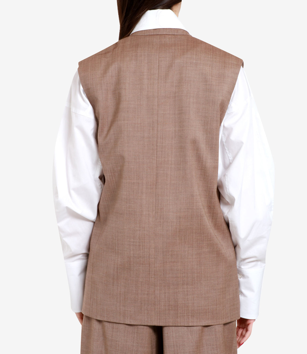 Philosophy di Lorenzo Serafini | Gilet Nocciola
