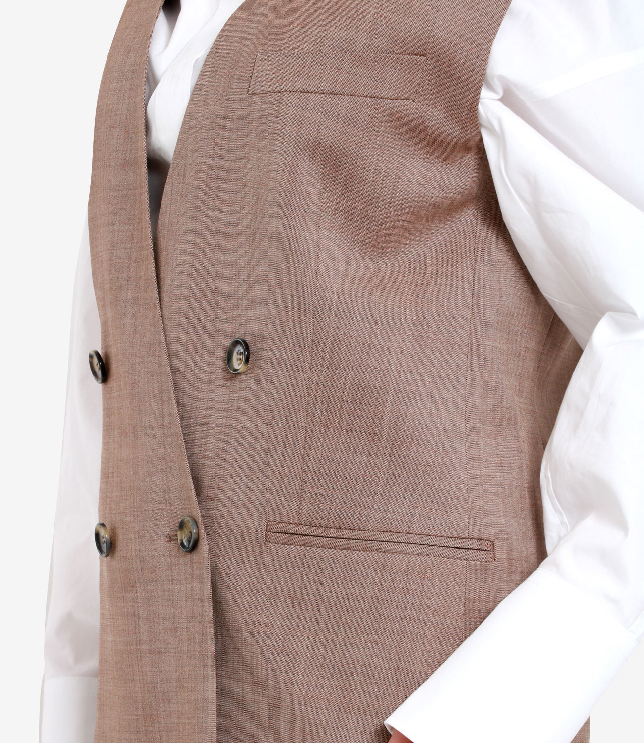 Philosophy di Lorenzo Serafini | Gilet Nocciola