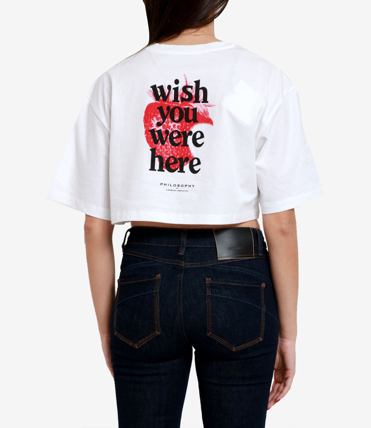 Philosophy di Lorenzo Serafini | T-Shirt Bianco e Rosso