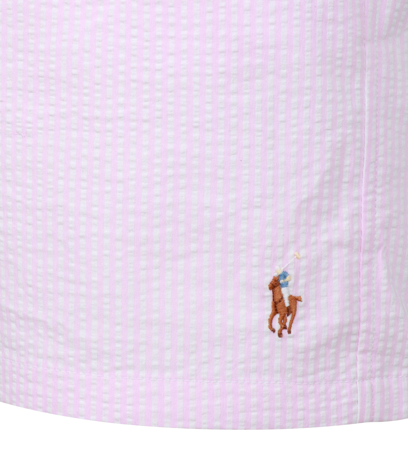 Polo Ralph Lauren | Costume Boxer Traveler Classic Swim Rosa e Bianco