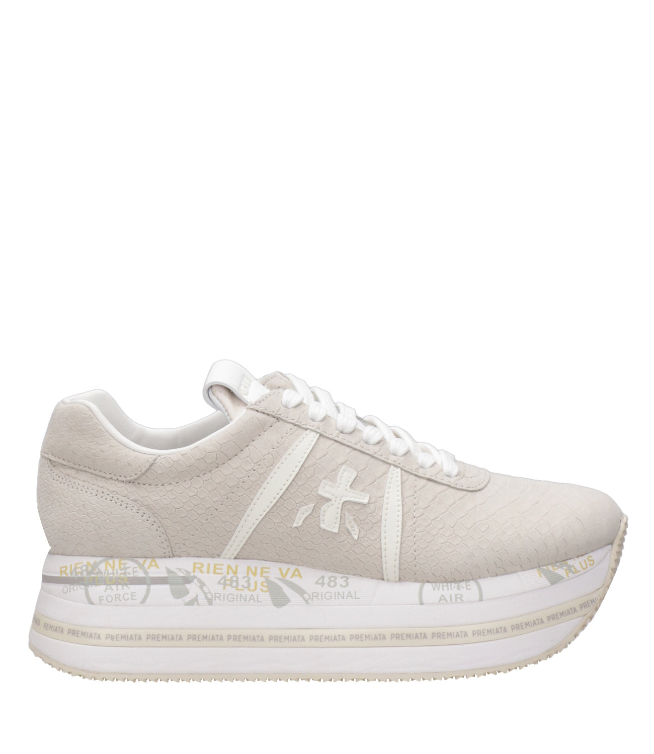 Premiata | Beth Beige Sneakers
