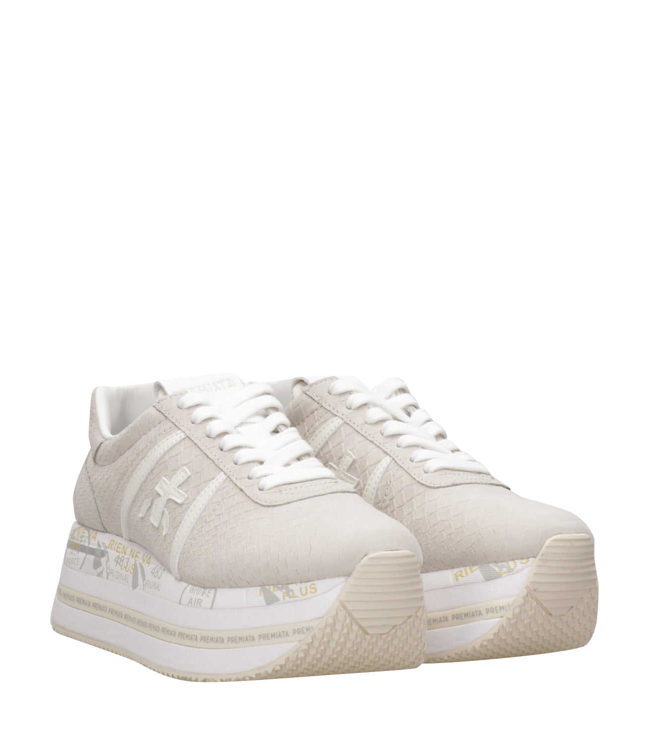 Premiata | Beth Beige Sneakers