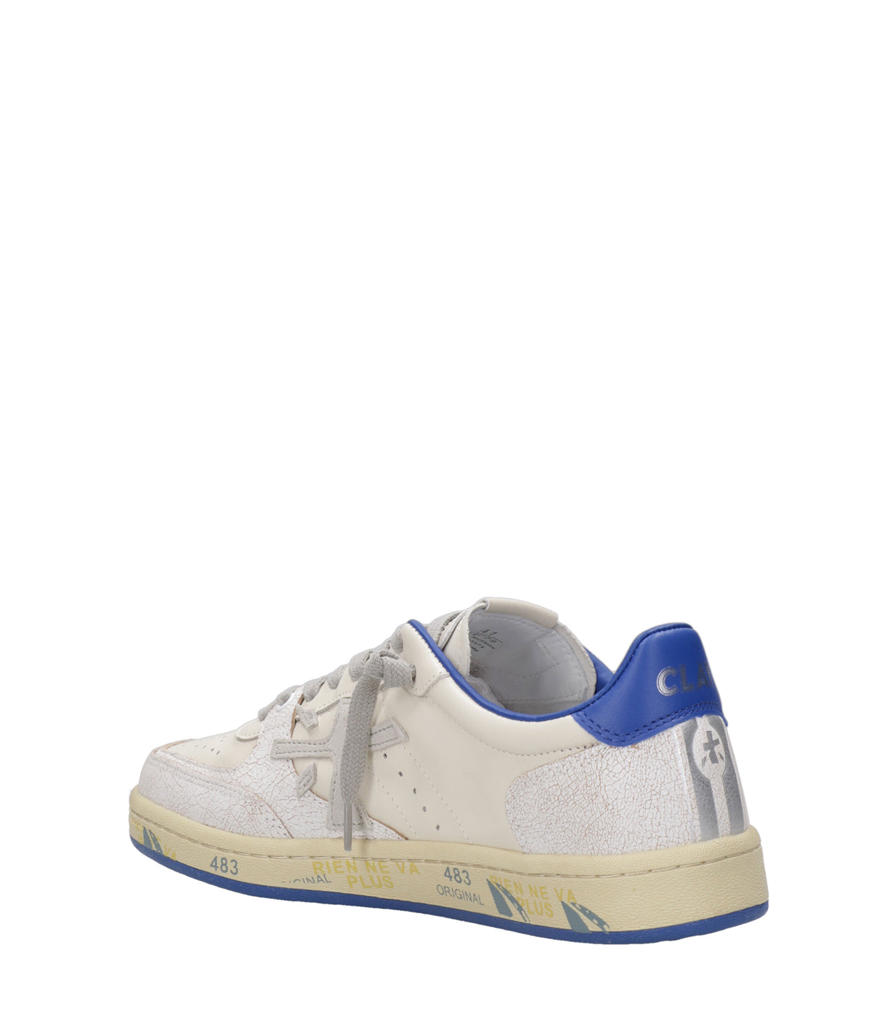 Premiata | Clay Sneakers White and Blue