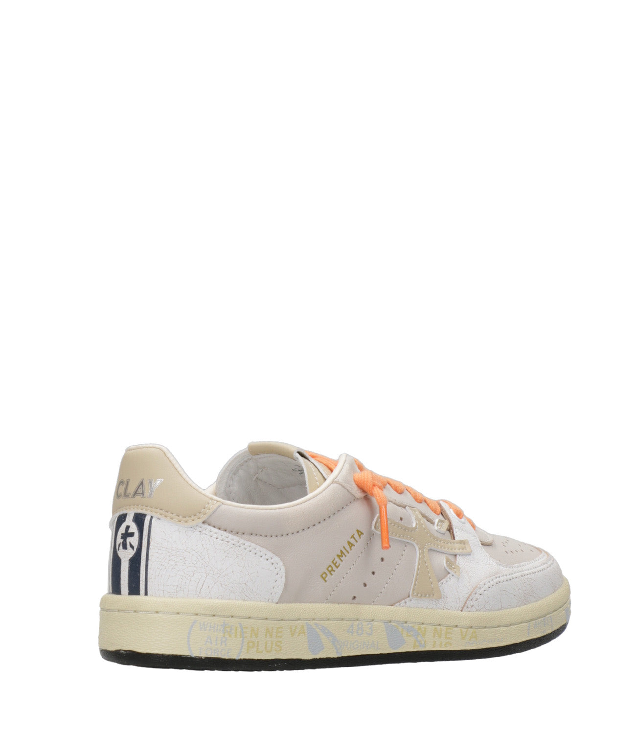 Premiata | Sneakers Clayd Bianca e Beige