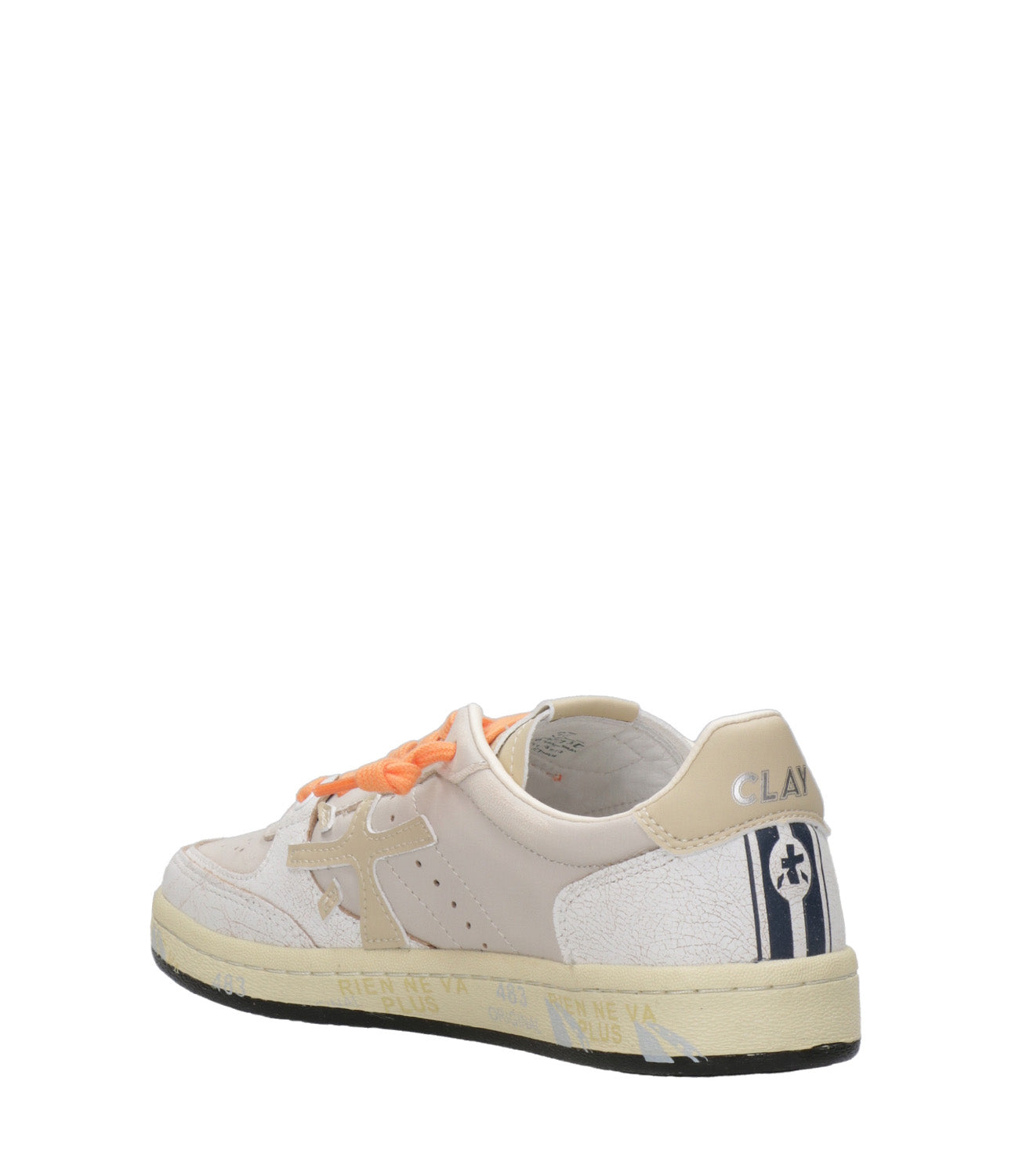 Premiata | Sneakers Clayd Bianca e Beige