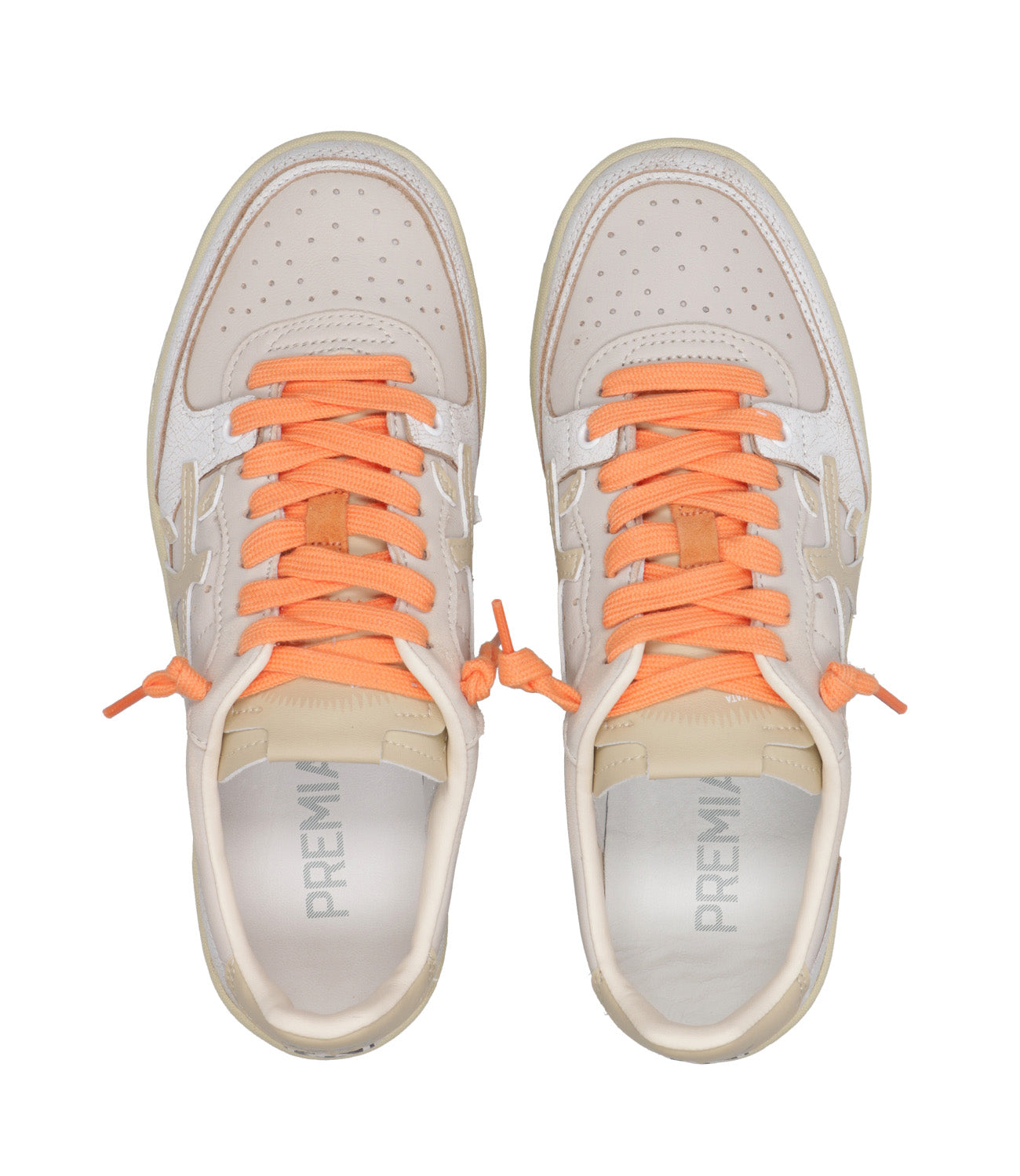 Premiata | Sneakers Clayd Bianca e Beige