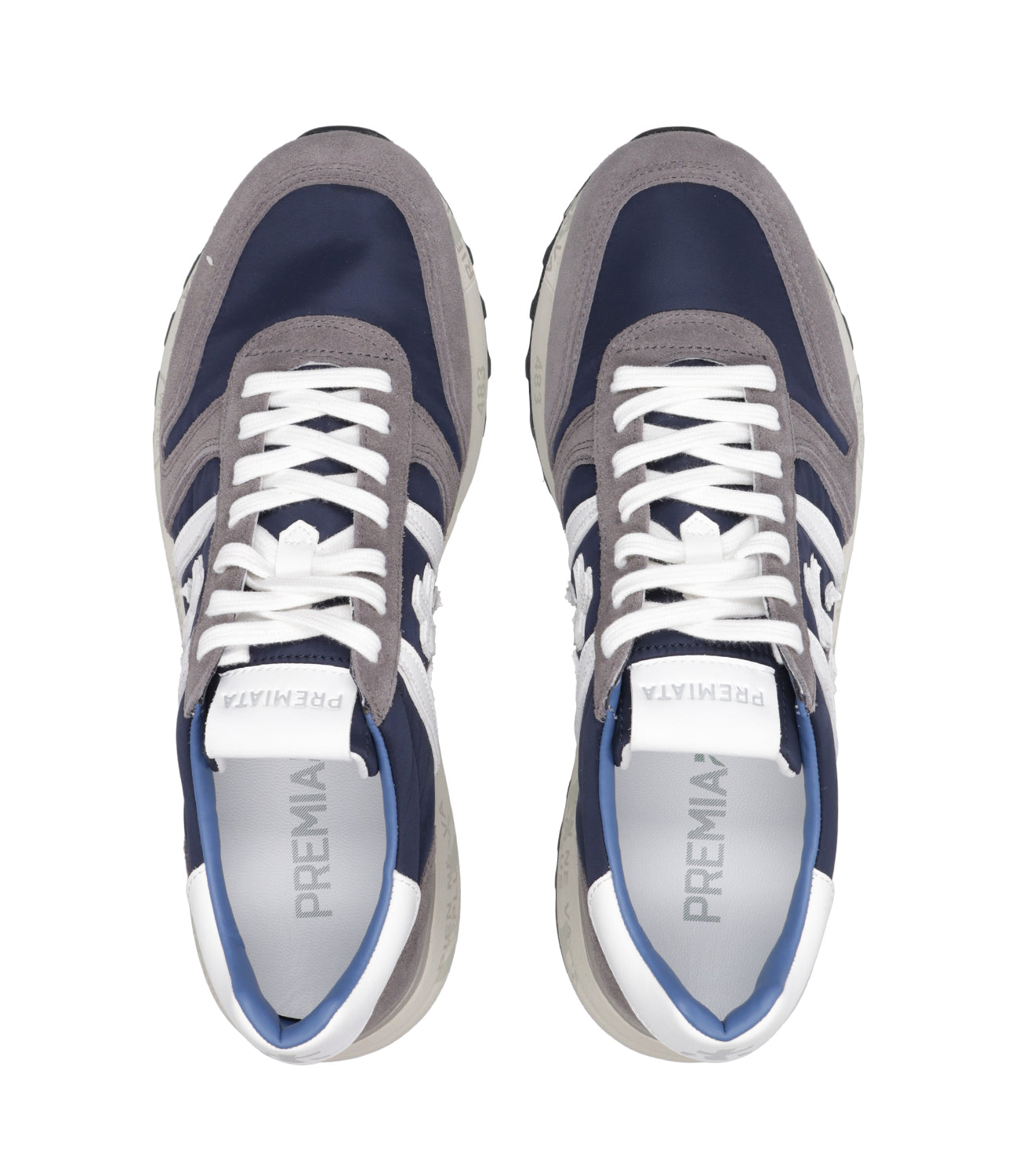 Premiata | Sneakers Lander Blu e Grigio