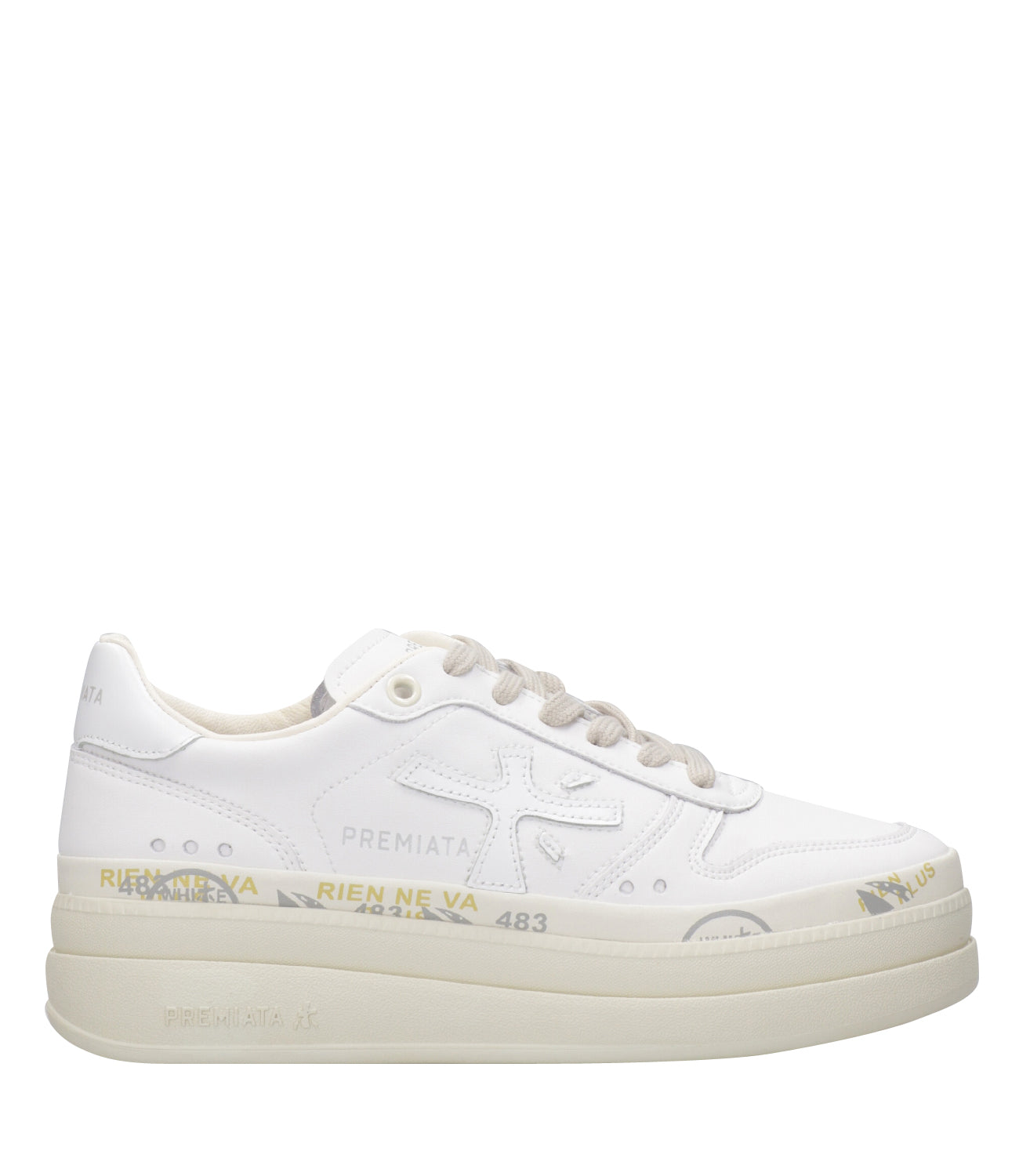 Premiata | White Micol Sneakers
