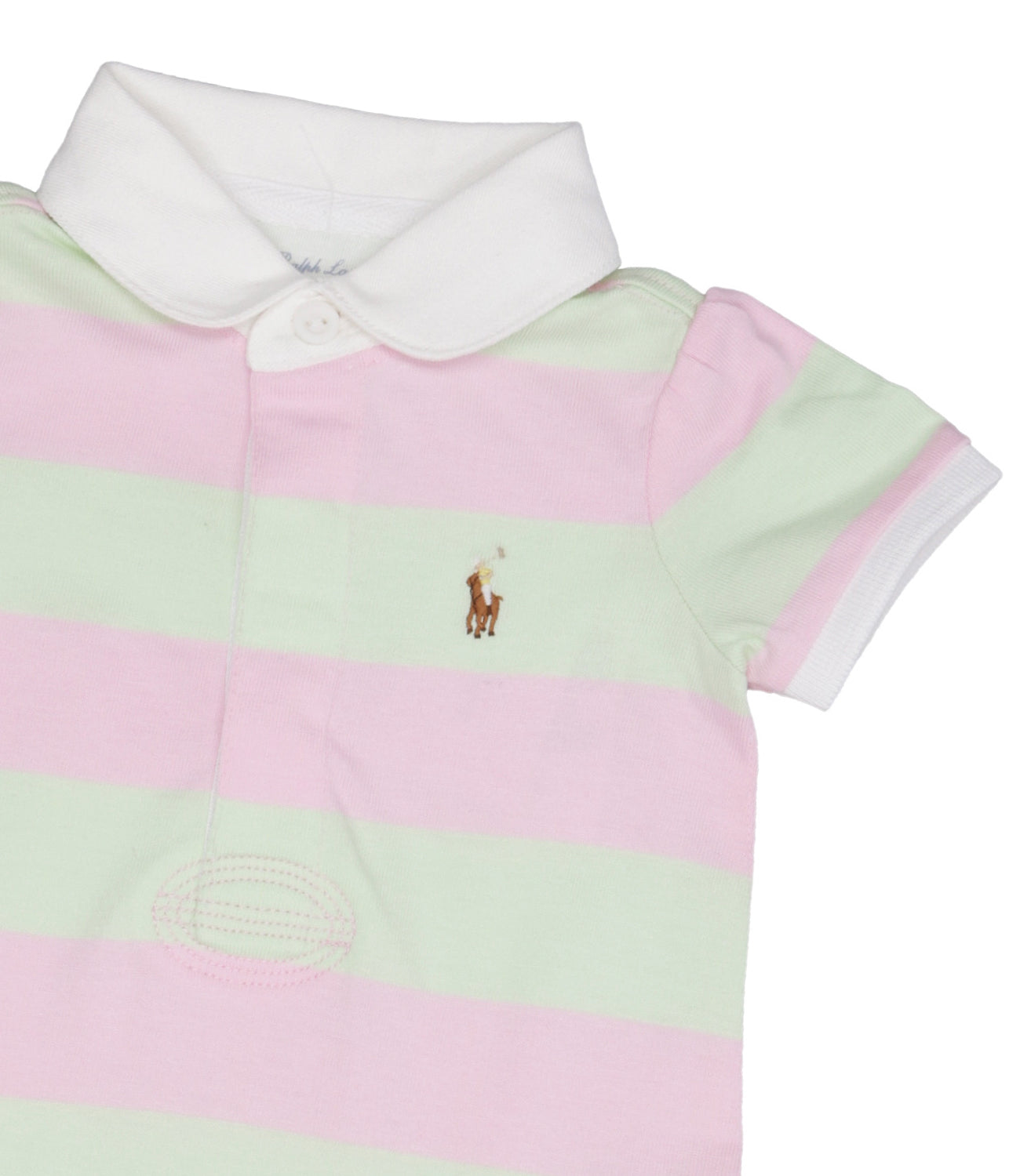 Ralph Lauren Childrenswear | Abito Rosa e Verde