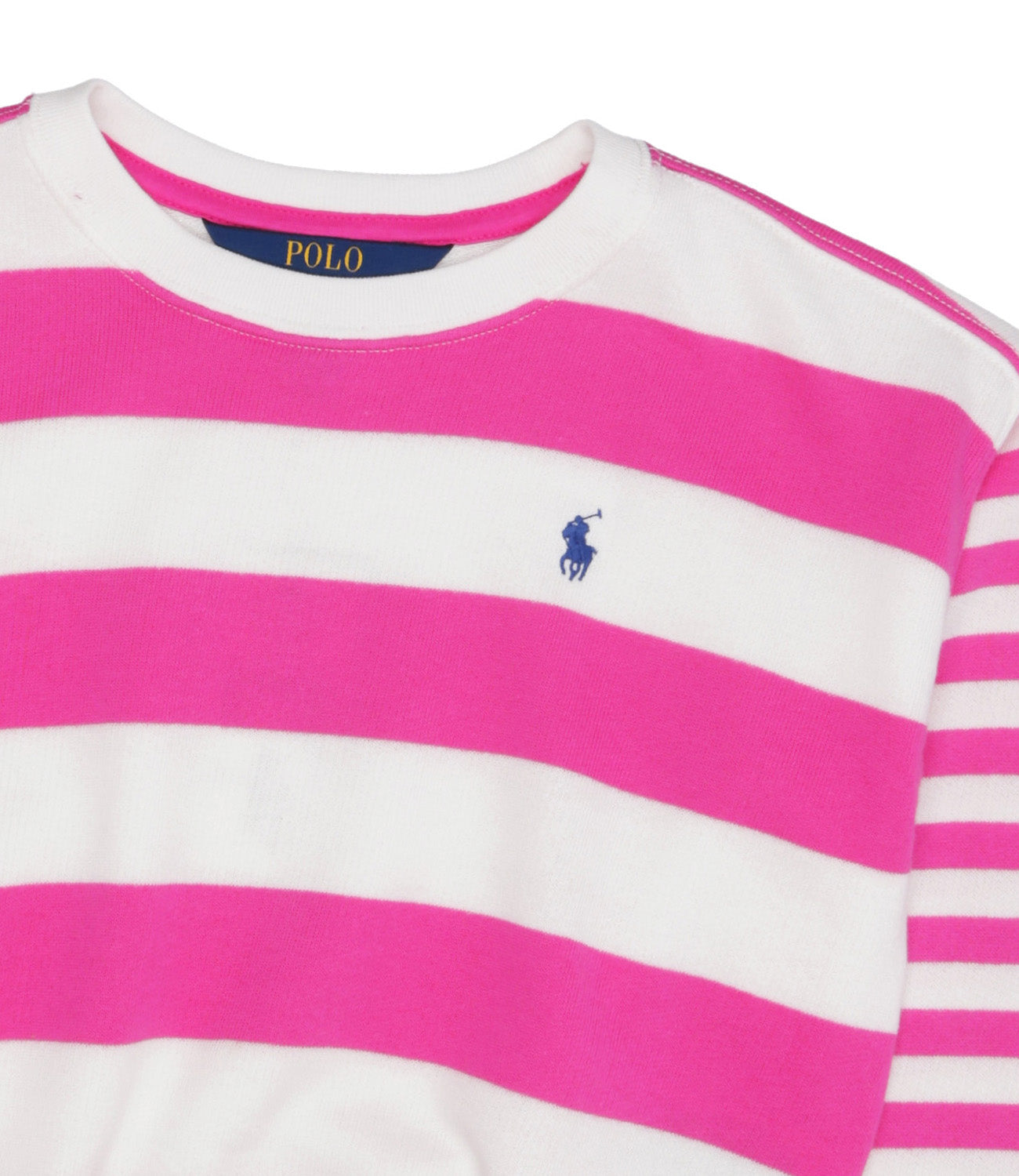 Ralph Lauren Childrenswear | Felpa Rosa e Bianco