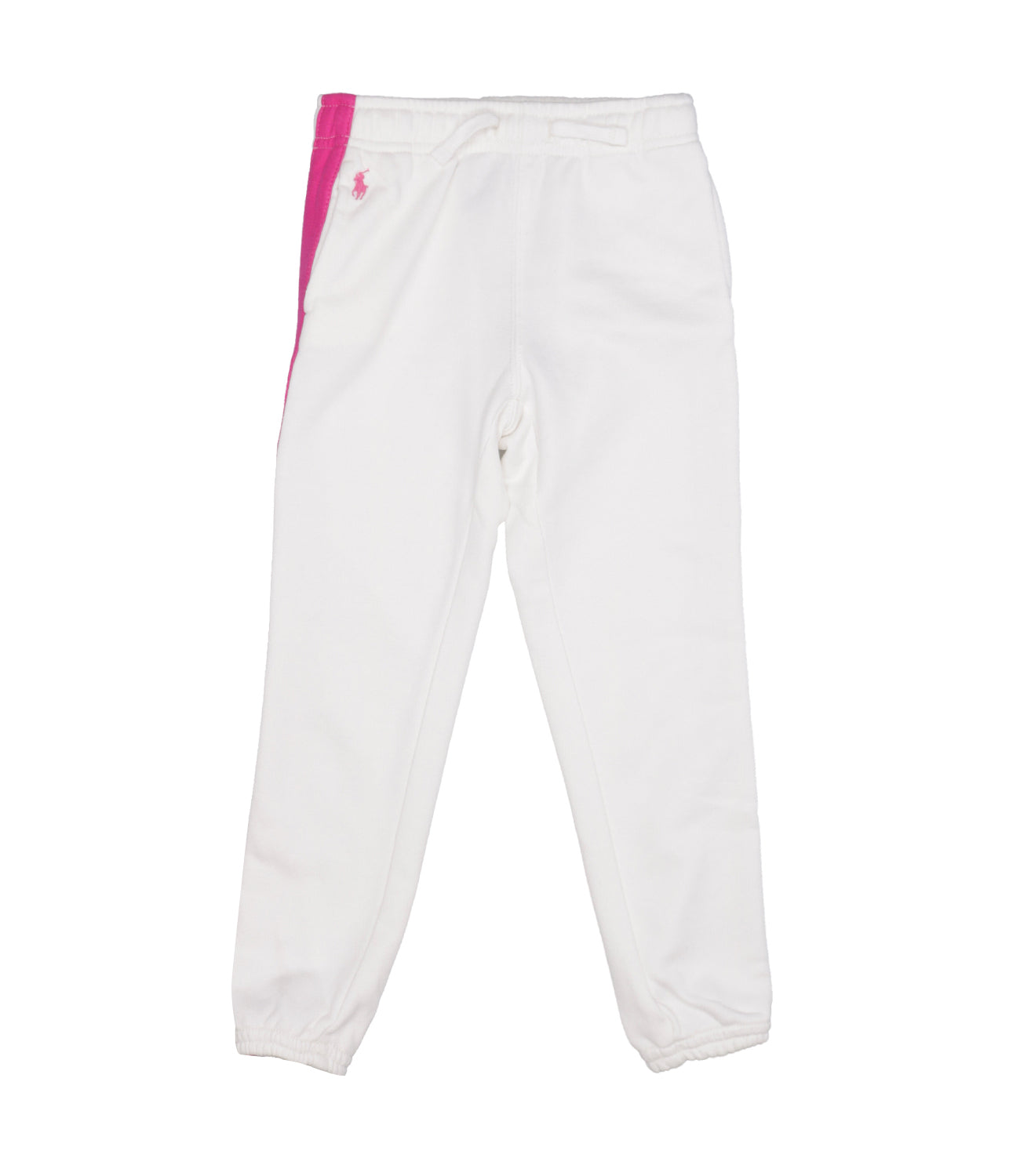 Ralph Lauren Childrenswear | Pantalone Sportivo Bianco Fuxia