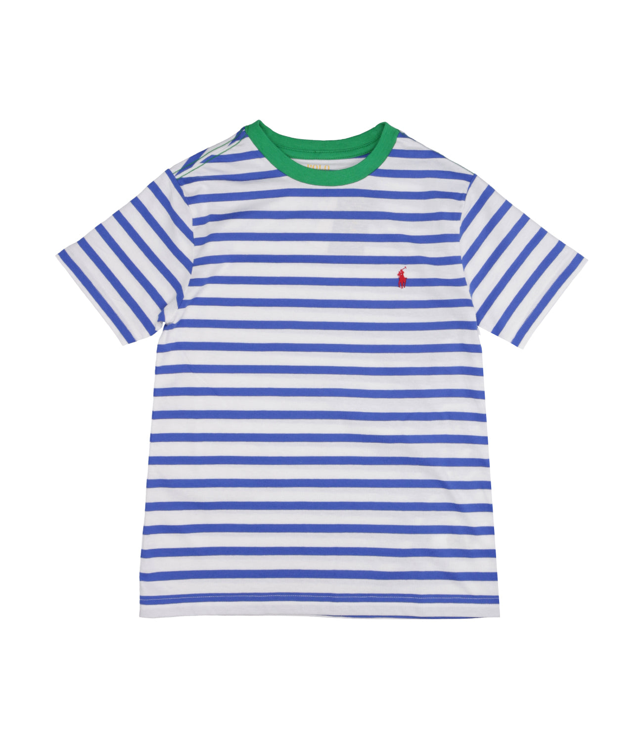 Ralph Lauren Childrenswear | White and Blue T-Shirt