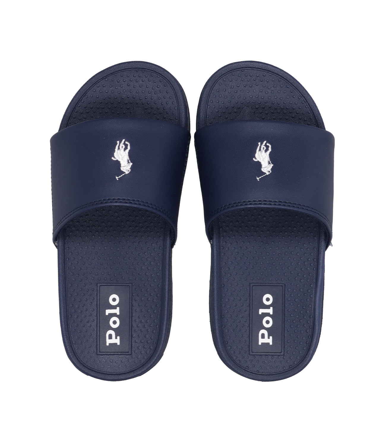 Ralph Lauren Childrenswear | Ciabatta Fairview Blu navy Bianco