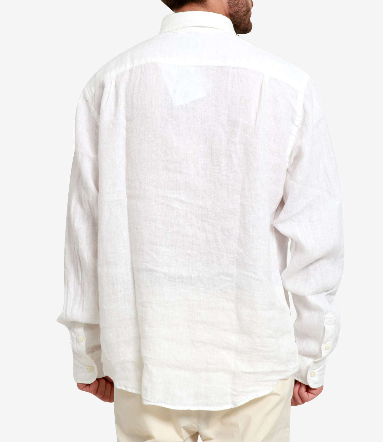 Roy Roger's Riviera | Camicia Pierce Bianco Ottico