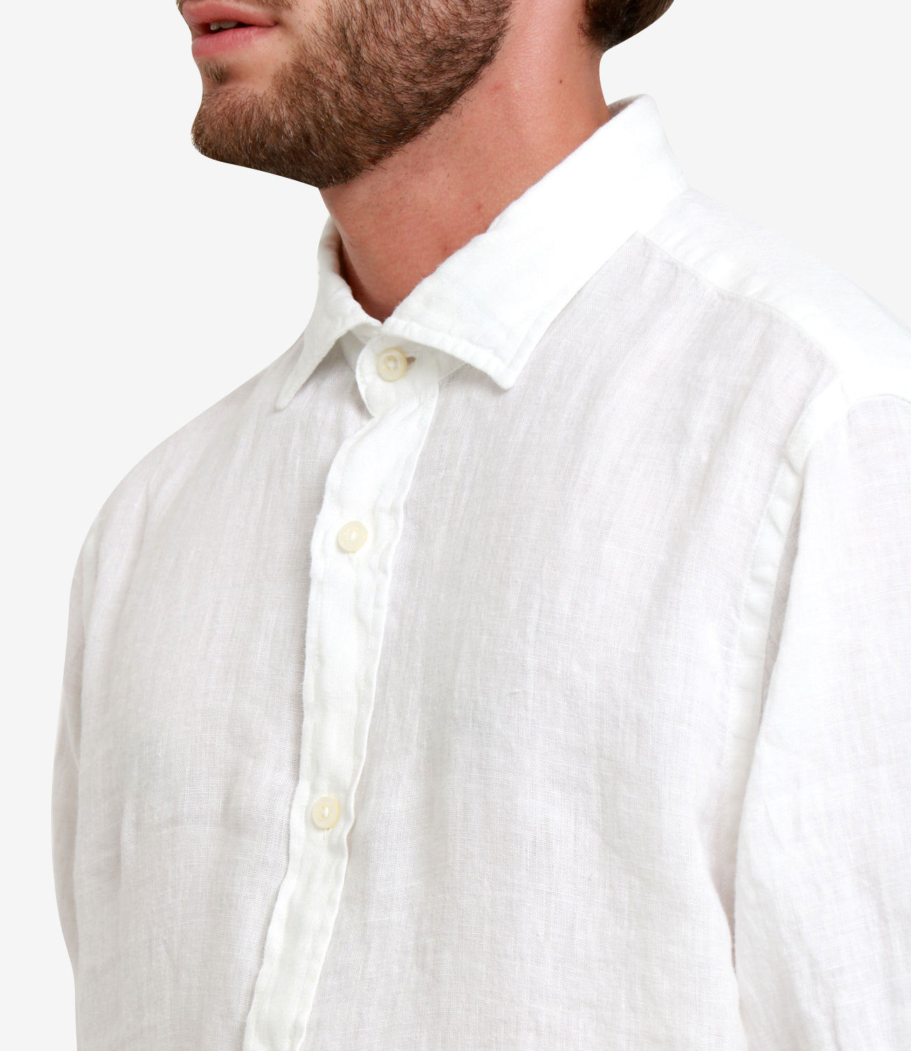Roy Roger's Riviera | Camicia Pierce Bianco Ottico