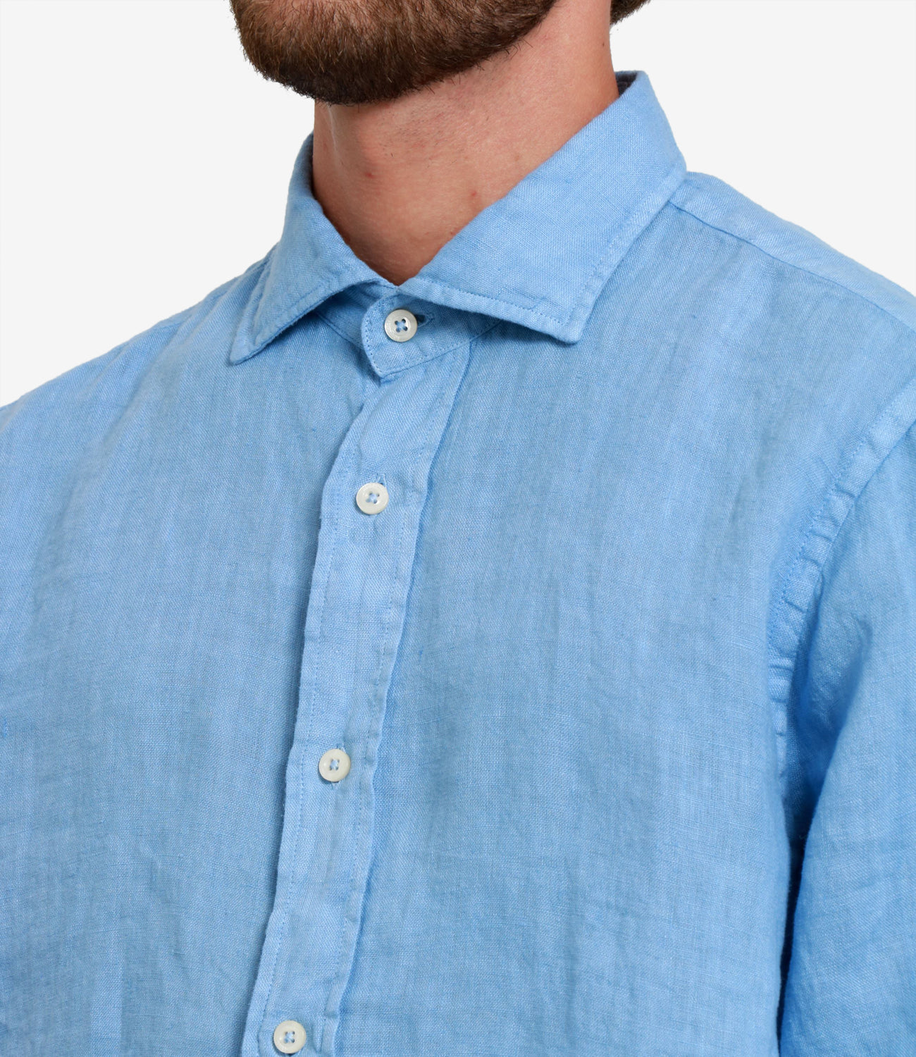 Roy Roger's Riviera | Camicia Pierce Azzurro