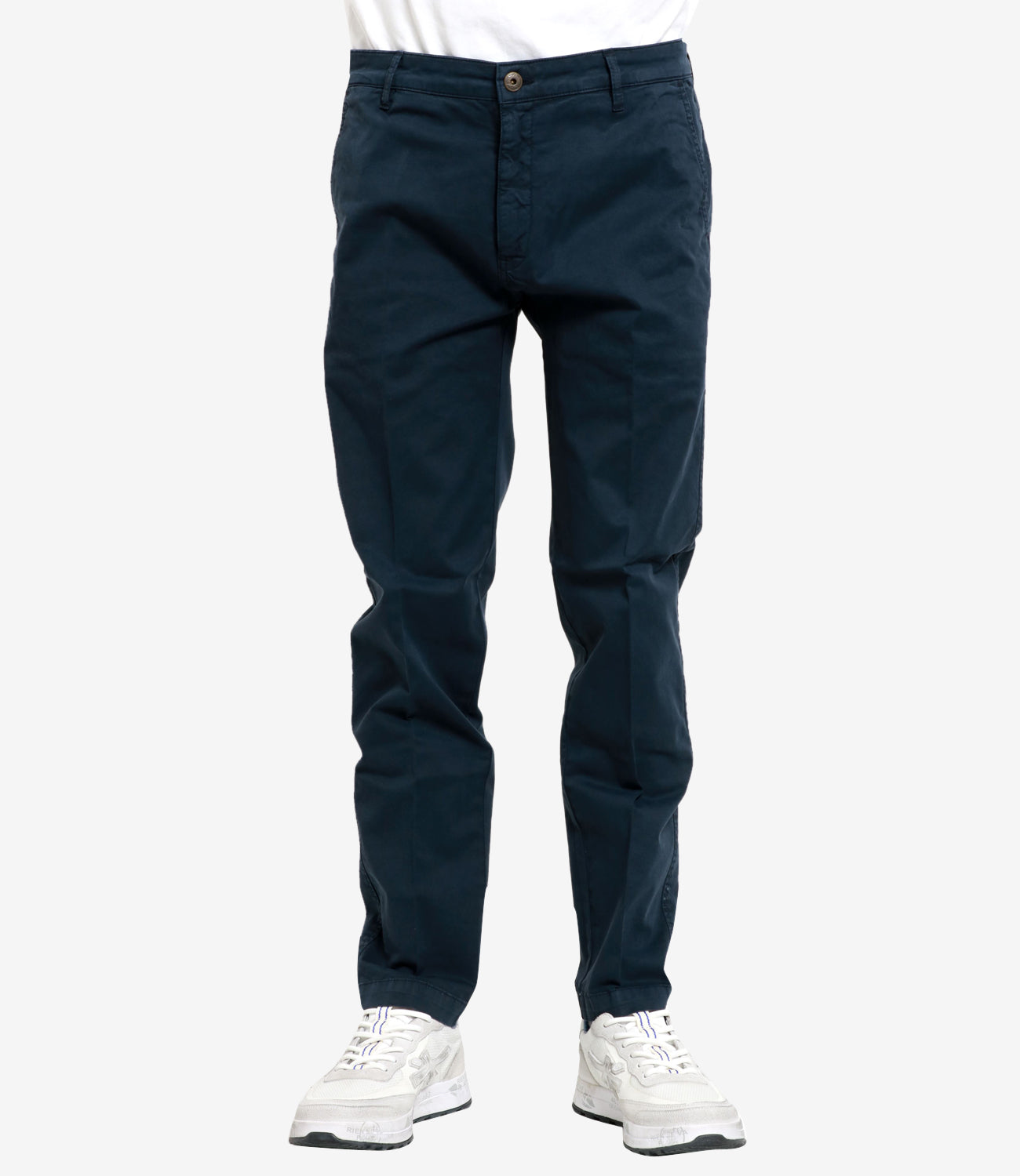 Roy Roger's | Pantalone Chino Smart Blu