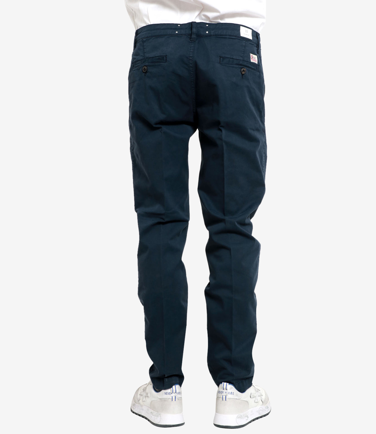 Roy Roger's | Pantalone Chino Smart Blu