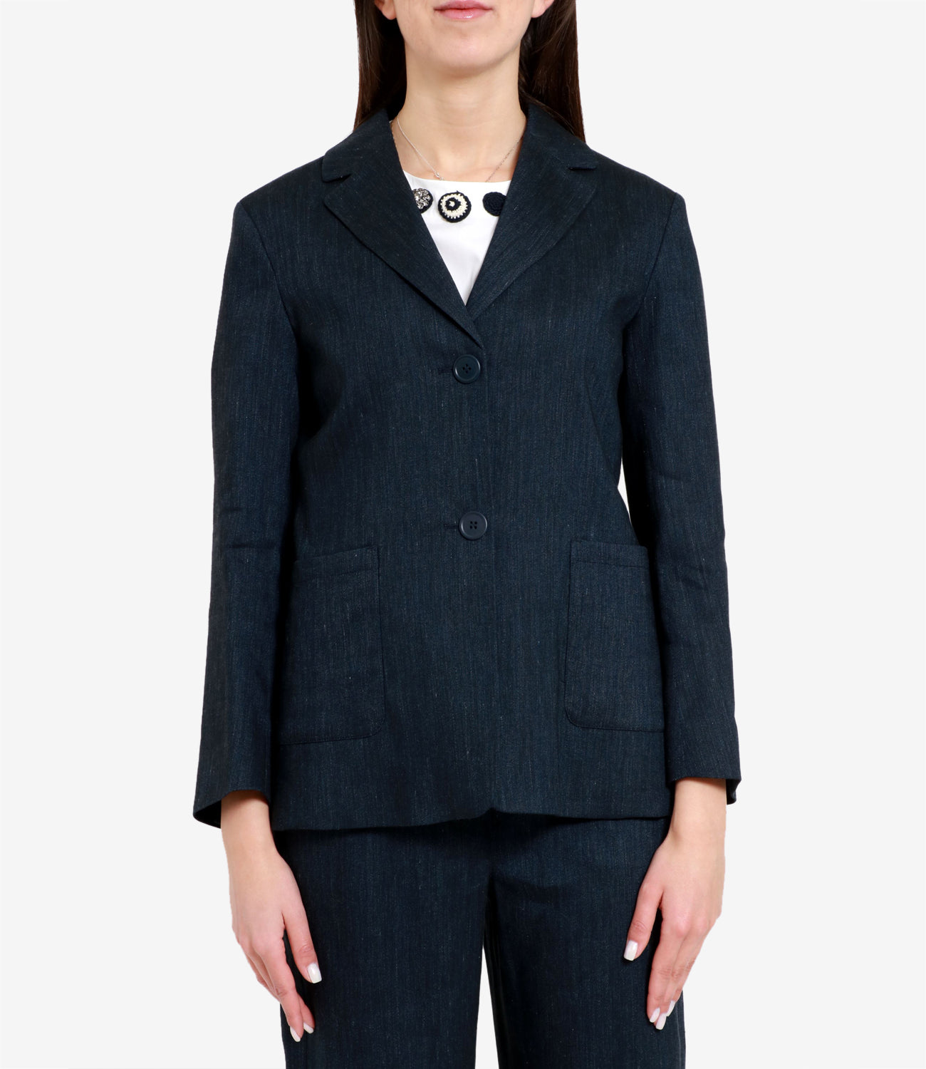 S Max Mara | Derna Jacket Navy Blue