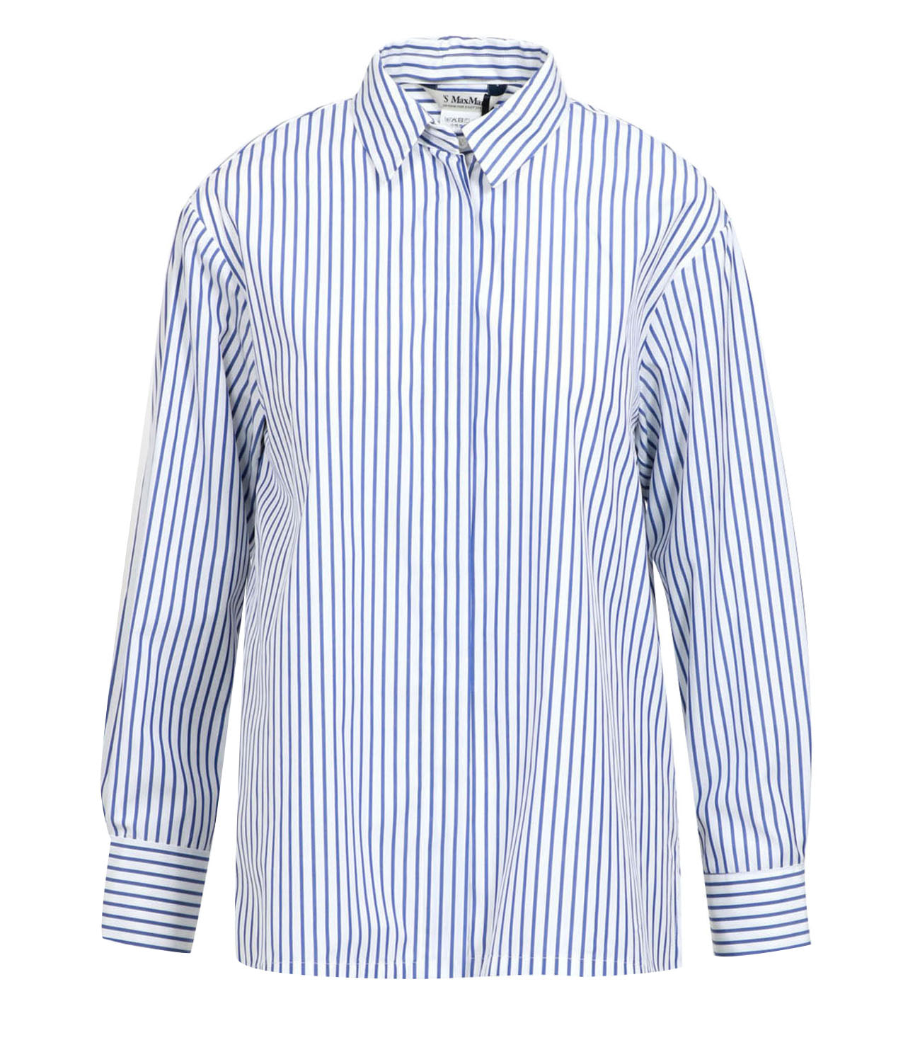 S Max Mara | Blue and White Tata Shirt