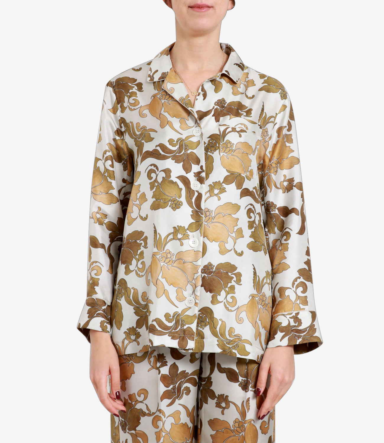 S Max Mara | Camicia Alan Avorio e Oro