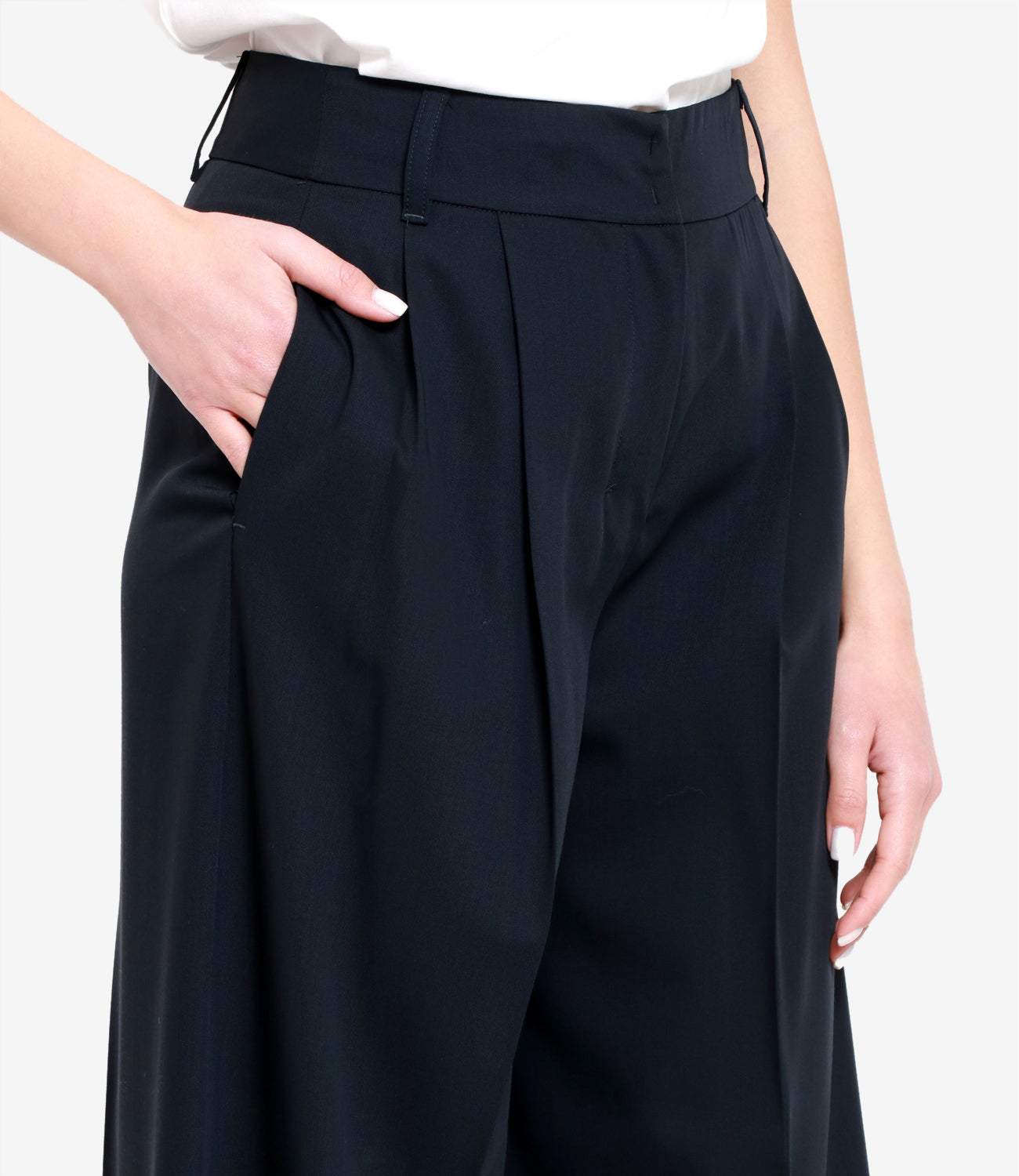 S Max Mara | Pantalone Nichols Blu navy