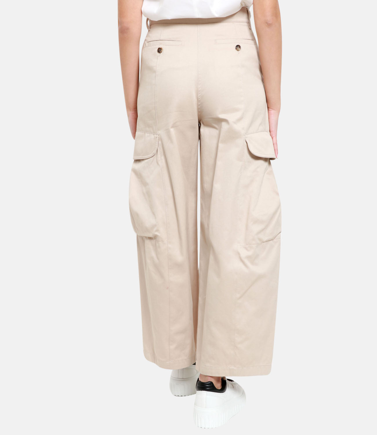 S Max Mara | Cervia Trousers White