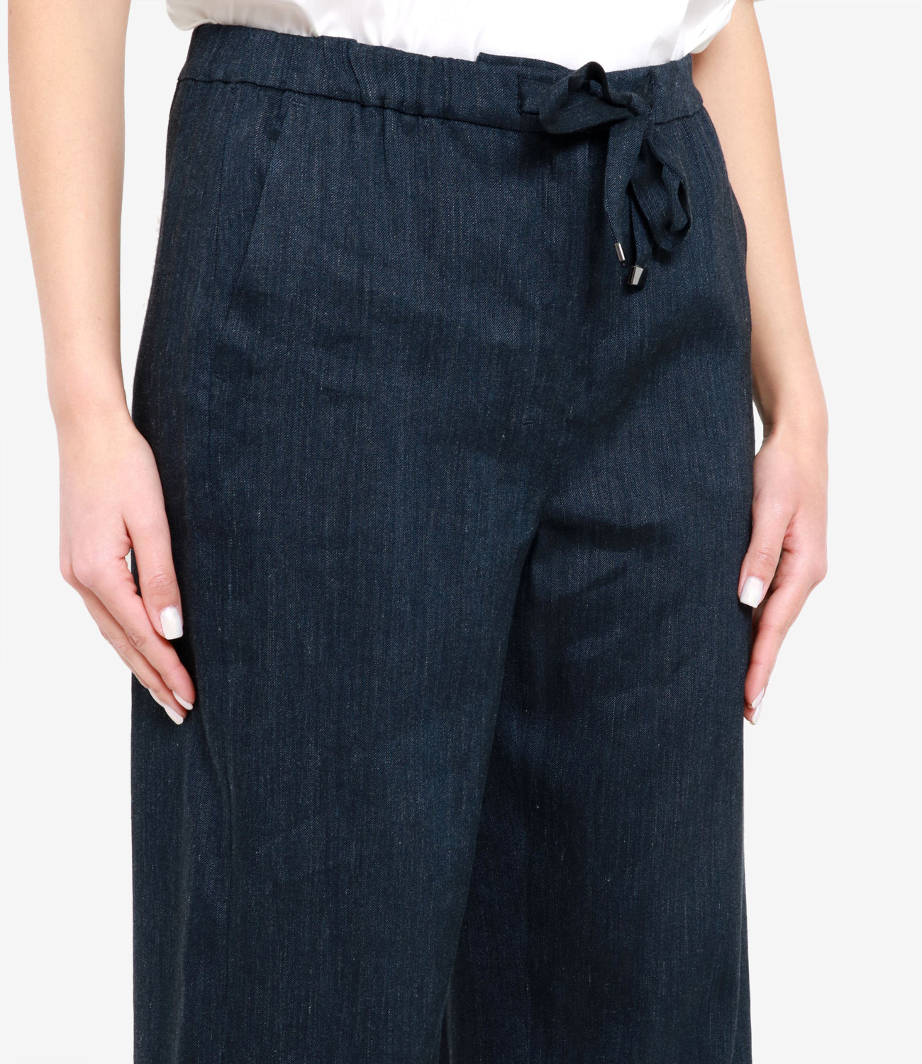 S Max Mara | Pantalone Aris Blu marino