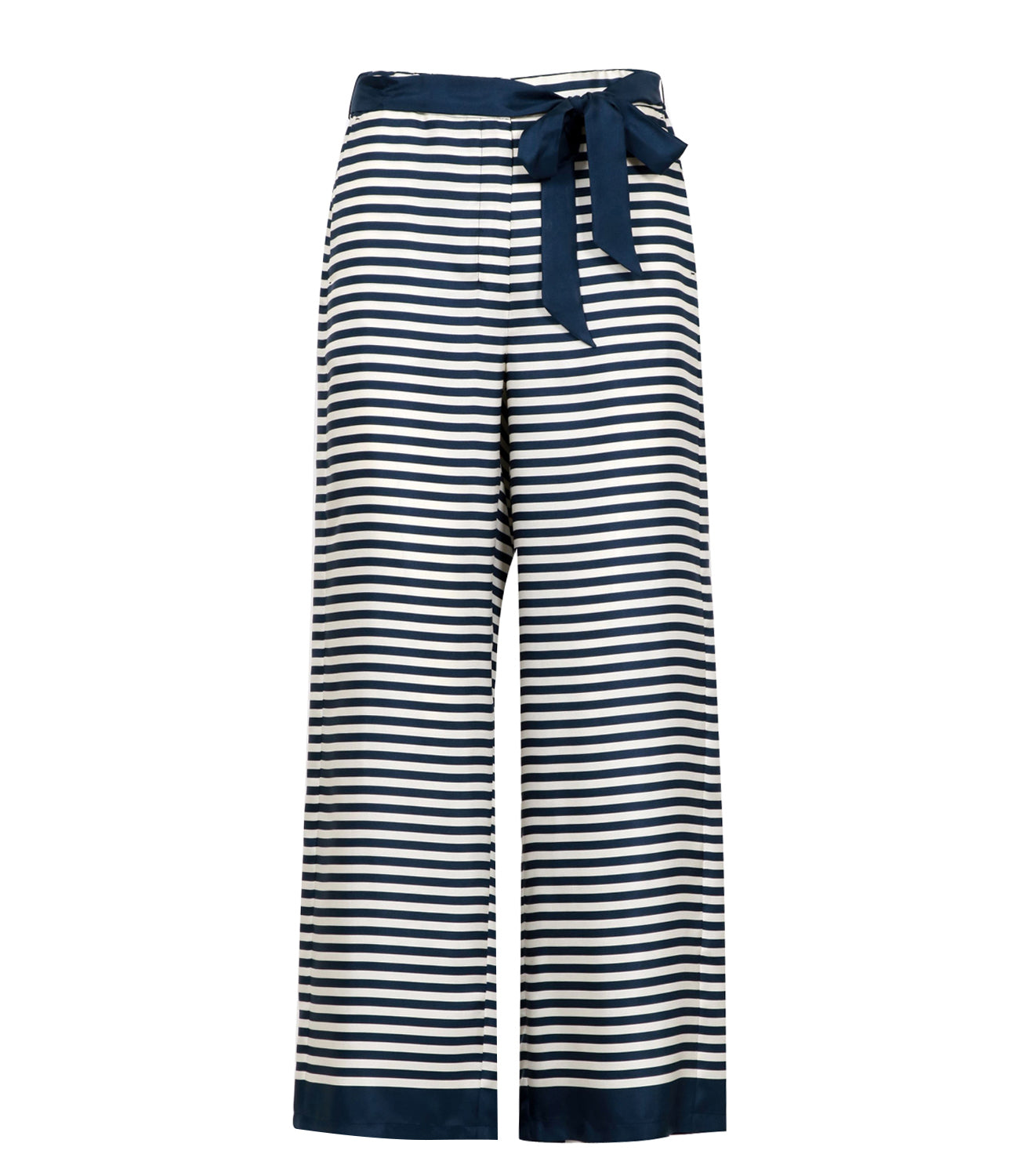 S Max Mara | Pantalone Nine Panna e Blu