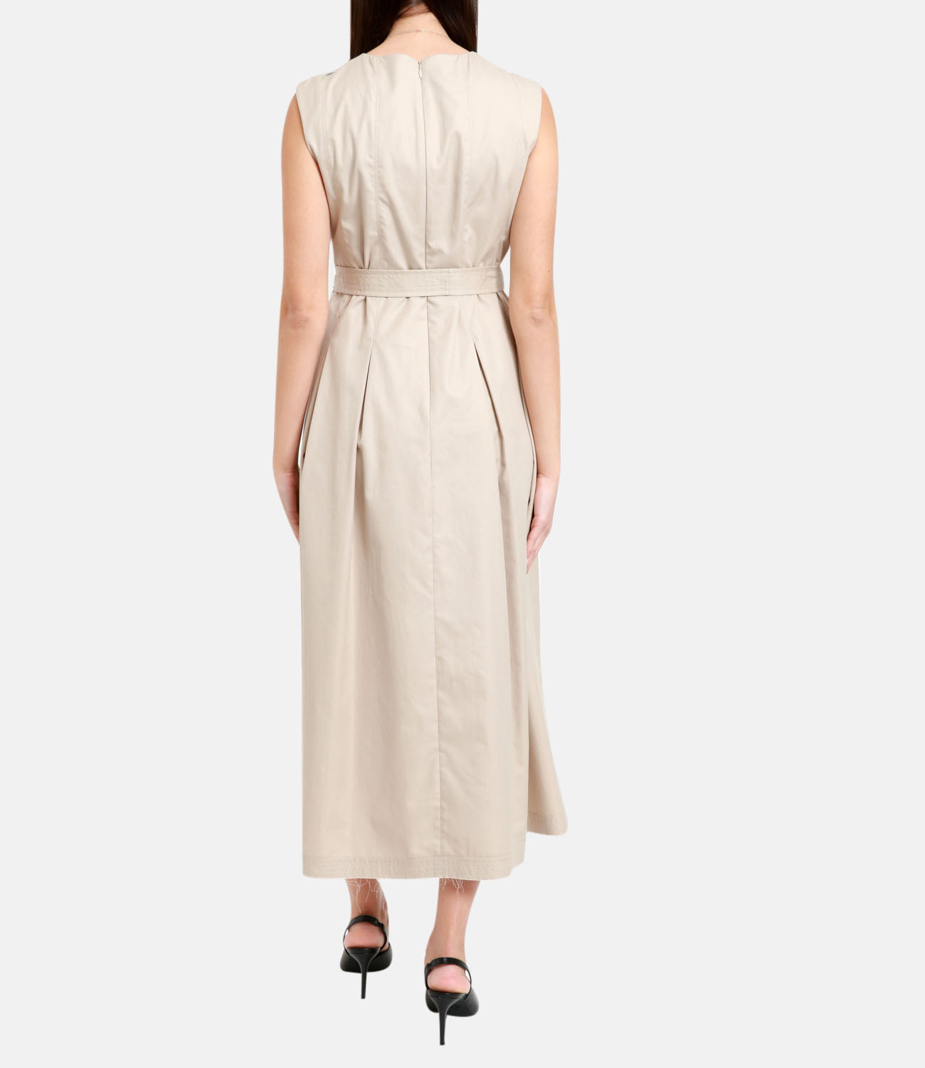 S Max Mara | Abito Amina Beige