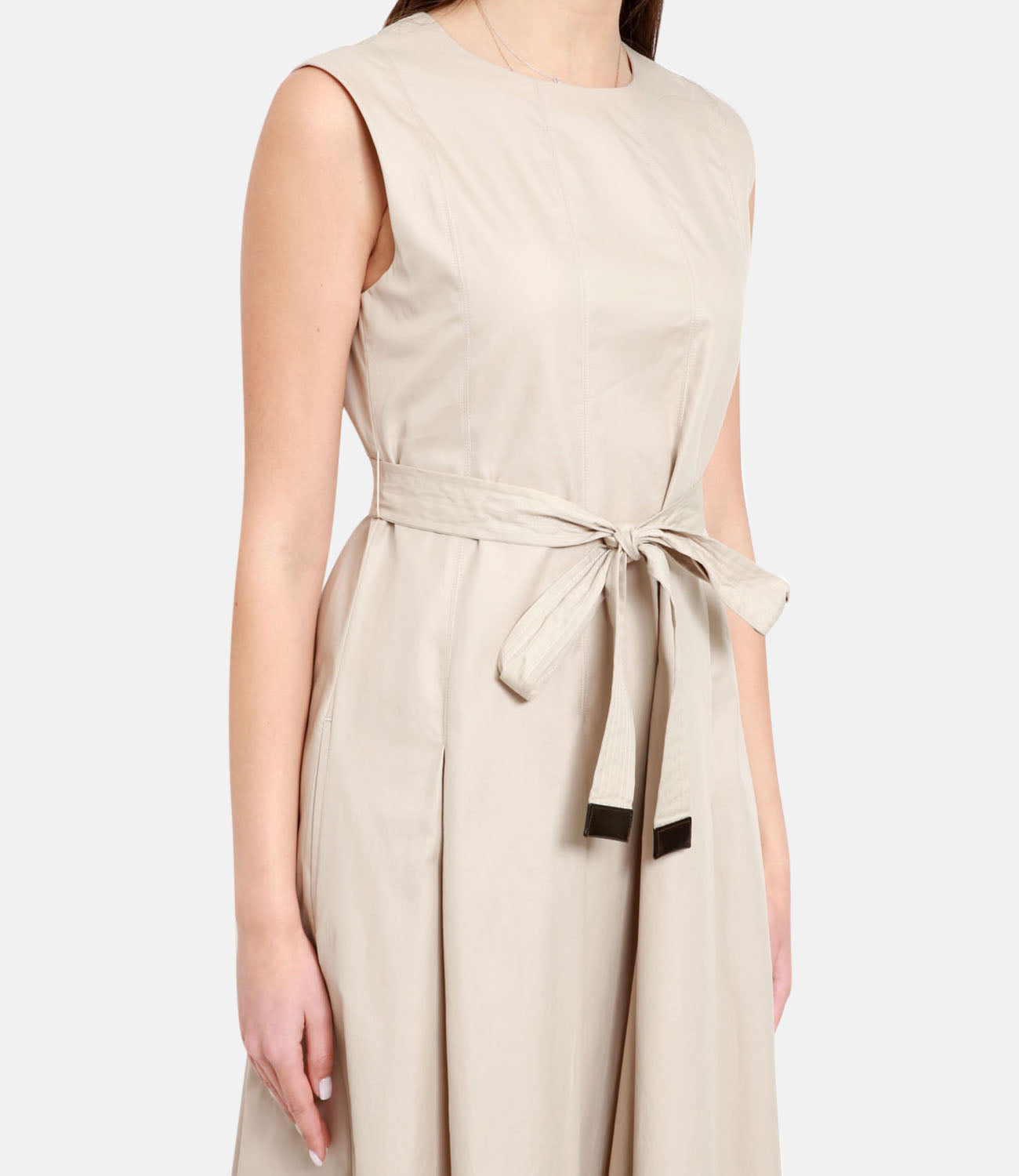 S Max Mara | Abito Amina Beige