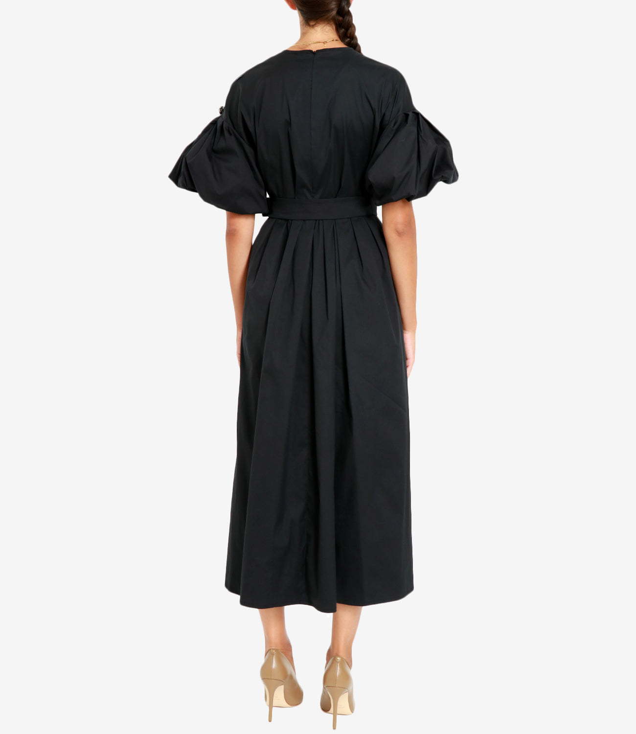 S Max Mara | Abito Rose Nero