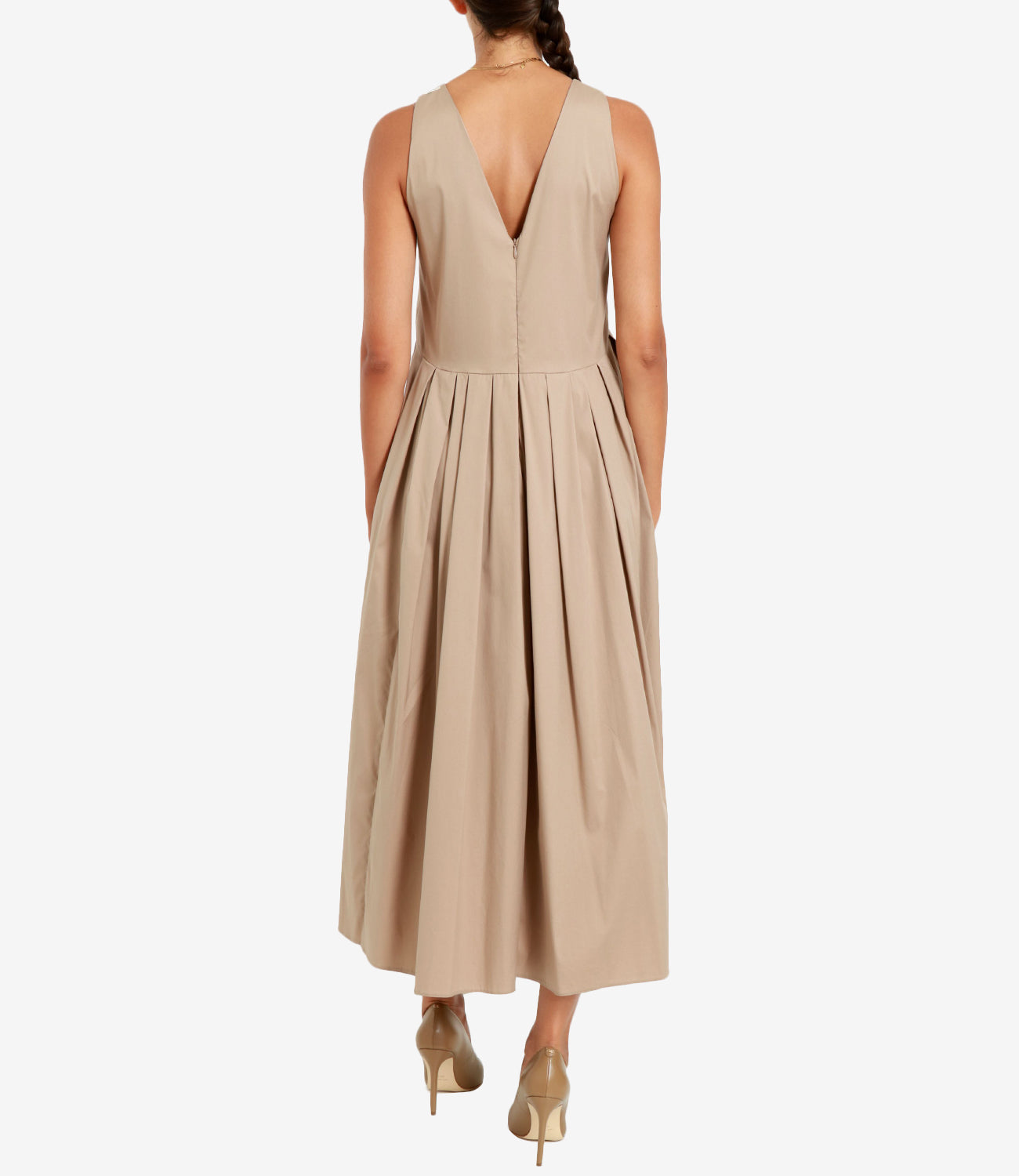 S Max Mara | Abito Moira Beige