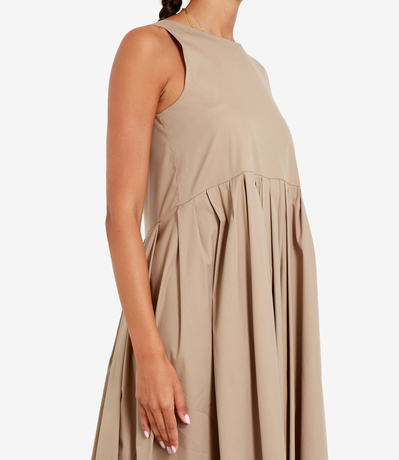 S Max Mara | Abito Moira Beige