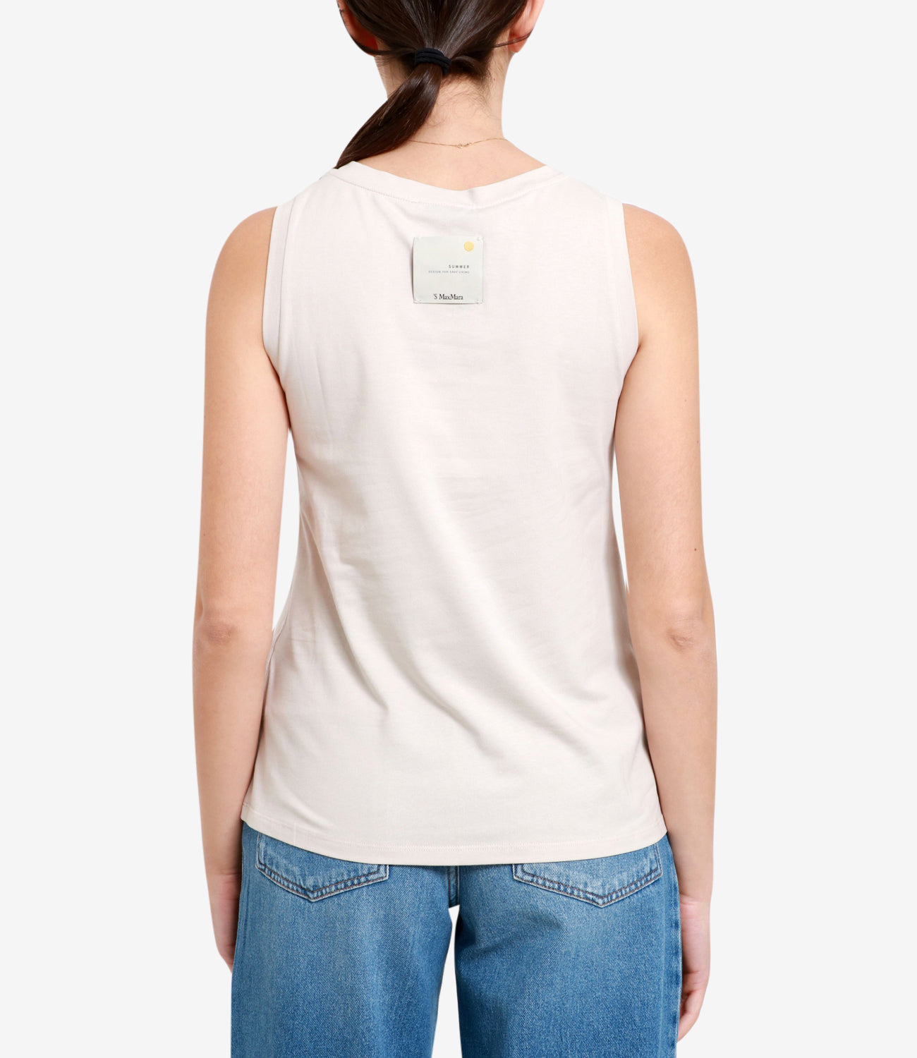 S Max Mara | Canotta Erbert Ecru